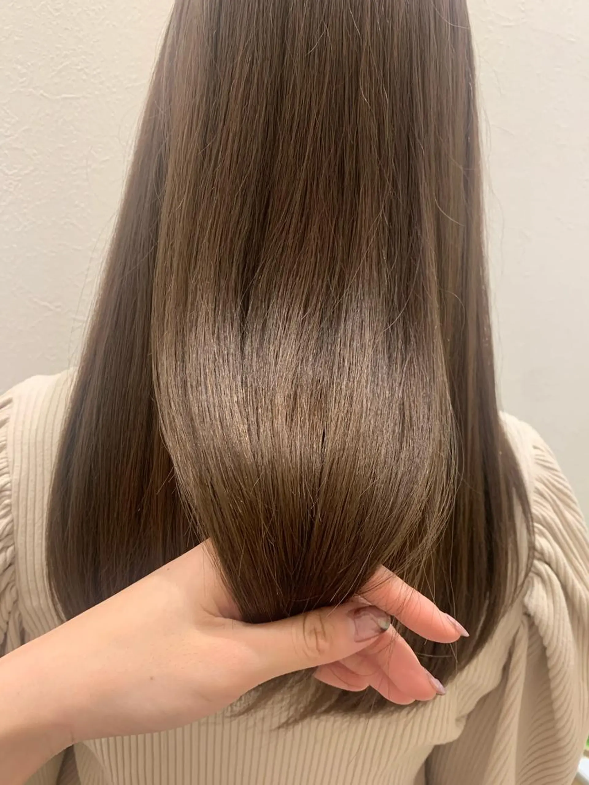 ロング カラー ベージュカラー ショコラベージュ カット ヘアカラー トリートメント hub hair レイヤー/透明感のヘアスタイル