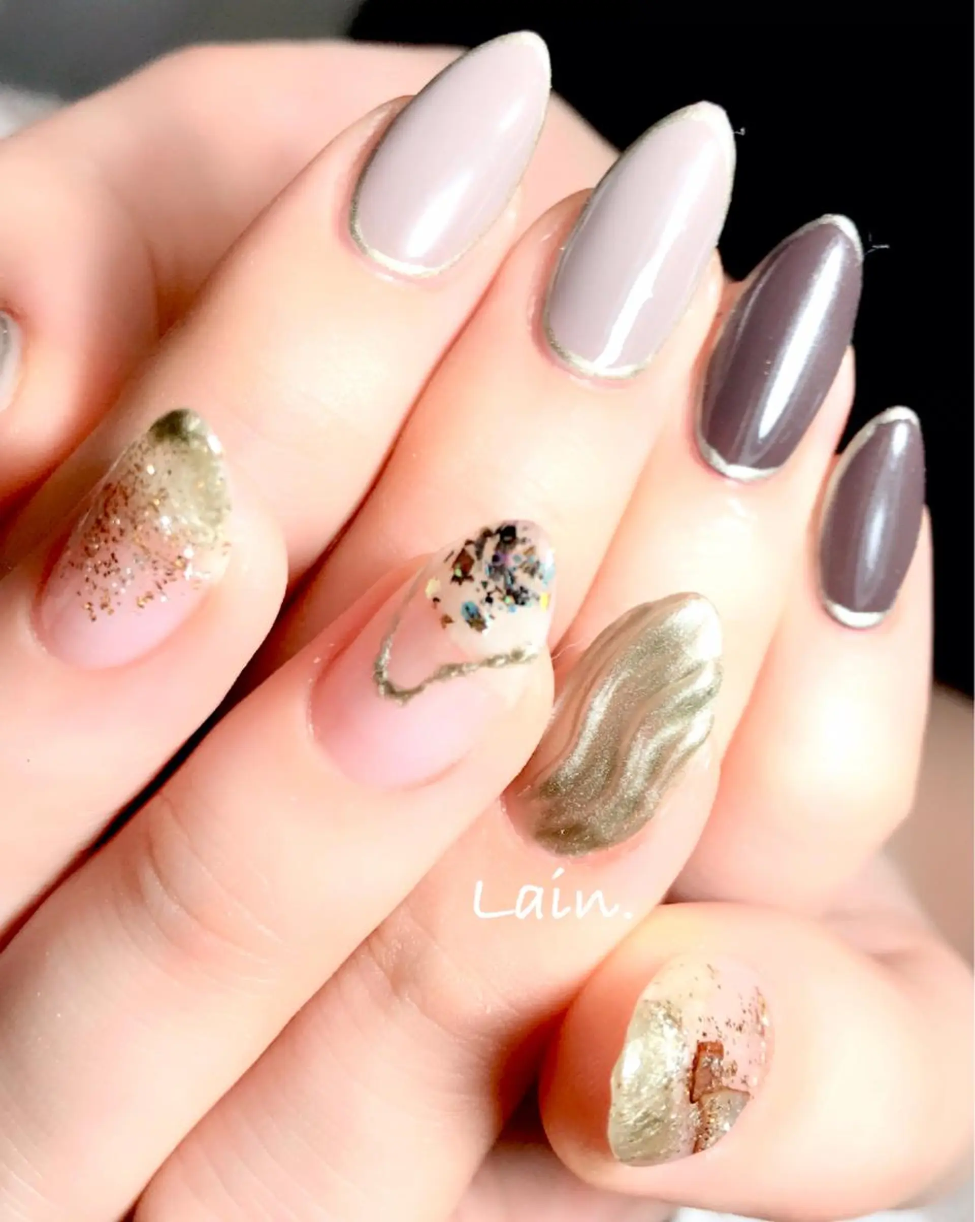 ネイル Liennail 持込デザインやり放題のネイルデザイン