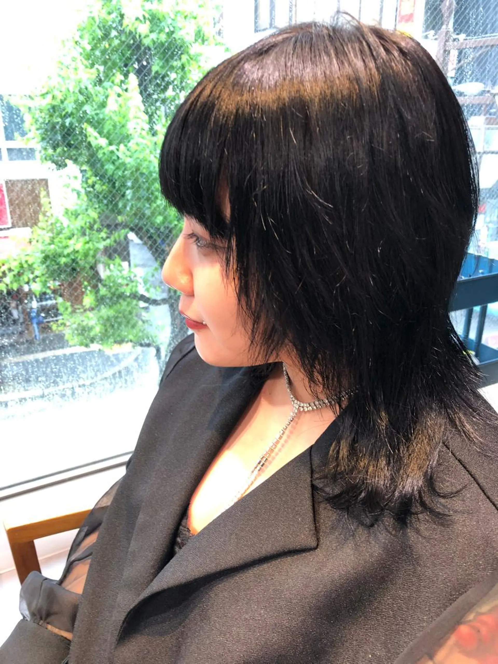 ミディアム カラー spooopy所属・🕊大垣 めぐみ🕊のヘアスタイル