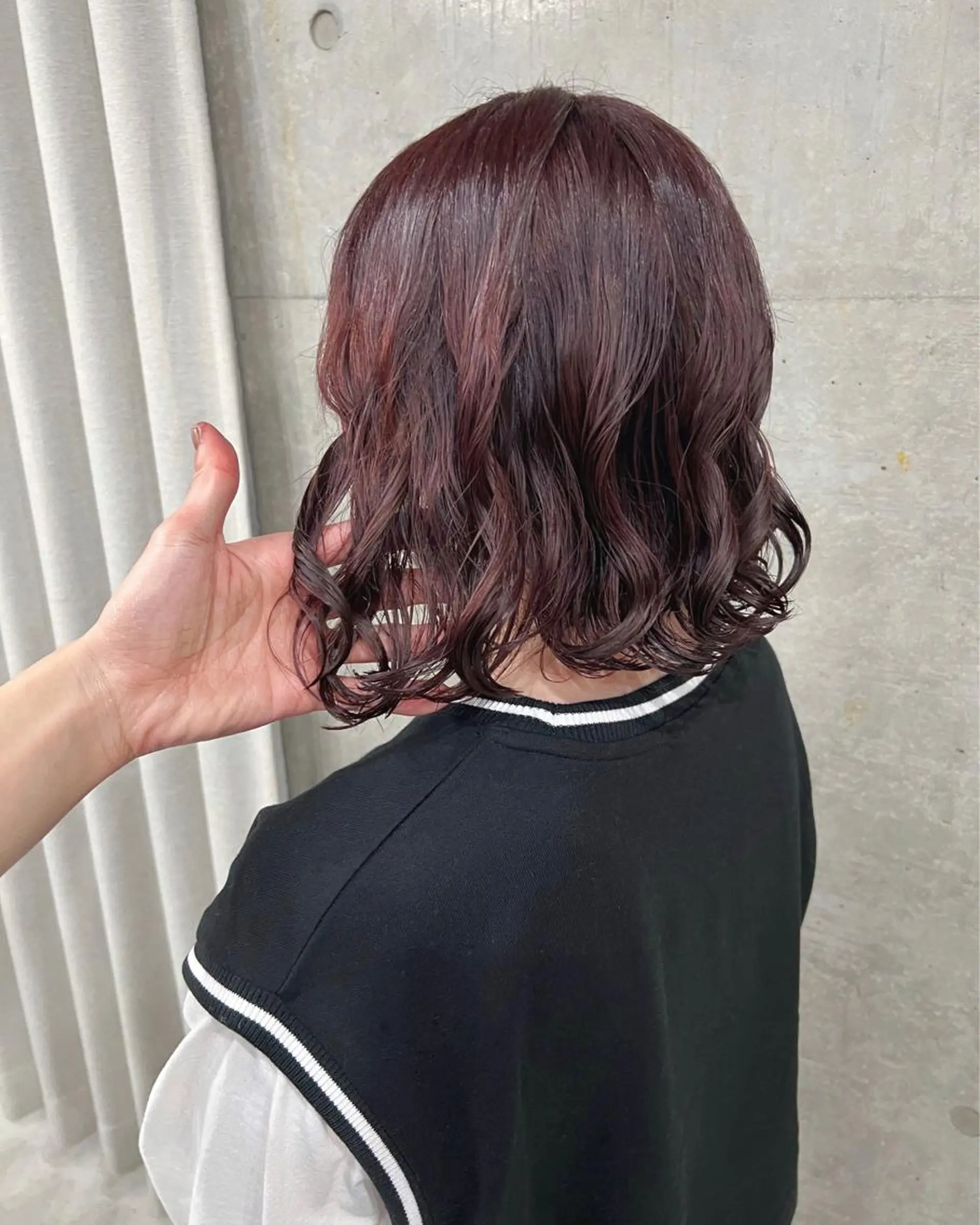 ショート パーマ ボブパーマコテ巻き風 パーマNo1深江秀平のヘアスタイル