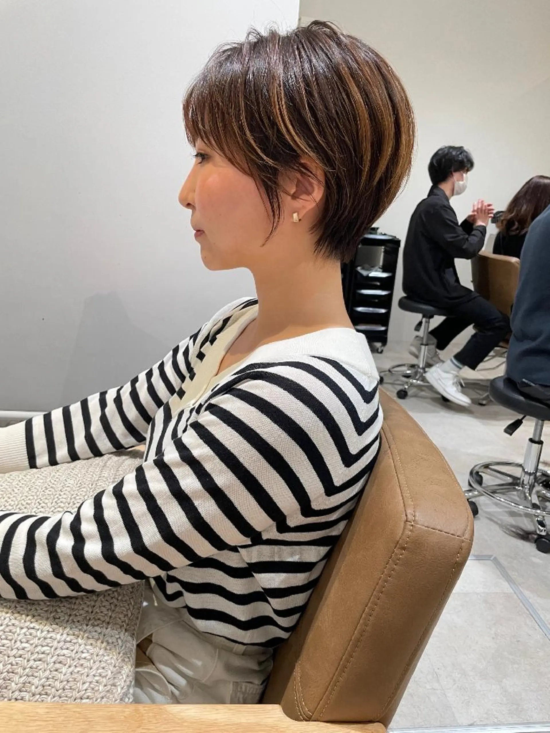 ショート ショートヘア TLUUS所属・髪質改善:クロスパー マ特化型⭐中西雄大✂のヘアスタイル