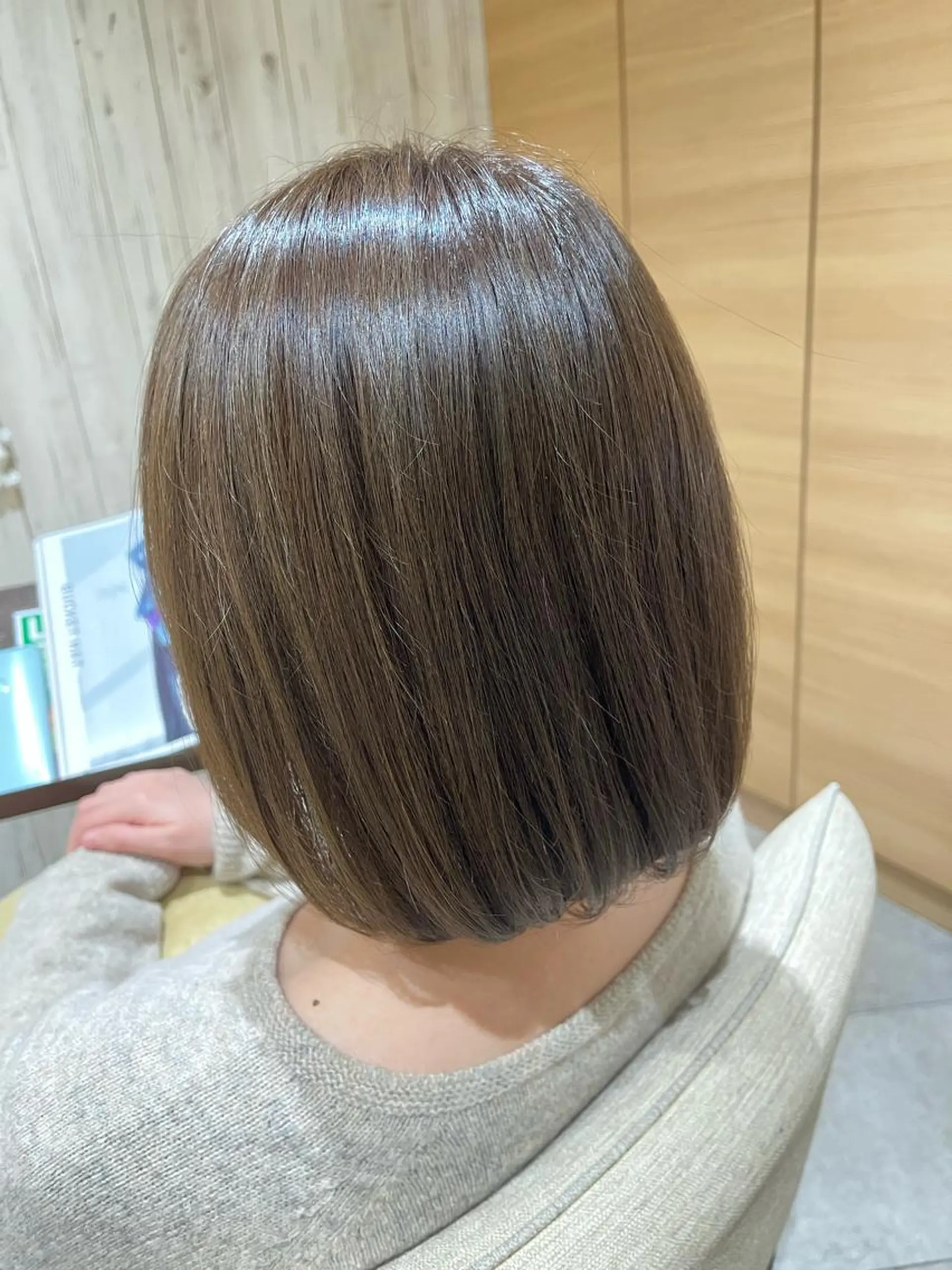 ミディアム カット ヘアカラー トリートメント 🍒💓青山 佳代💓🍒のヘアスタイル