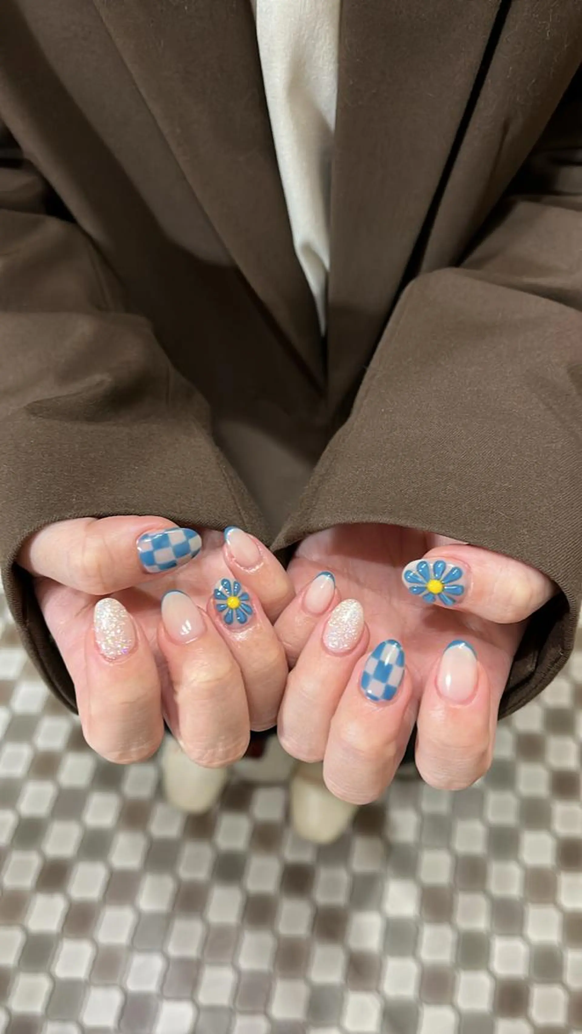 ネイル 春ネイル ハンドネイル 梶山 美月のネイルデザイン