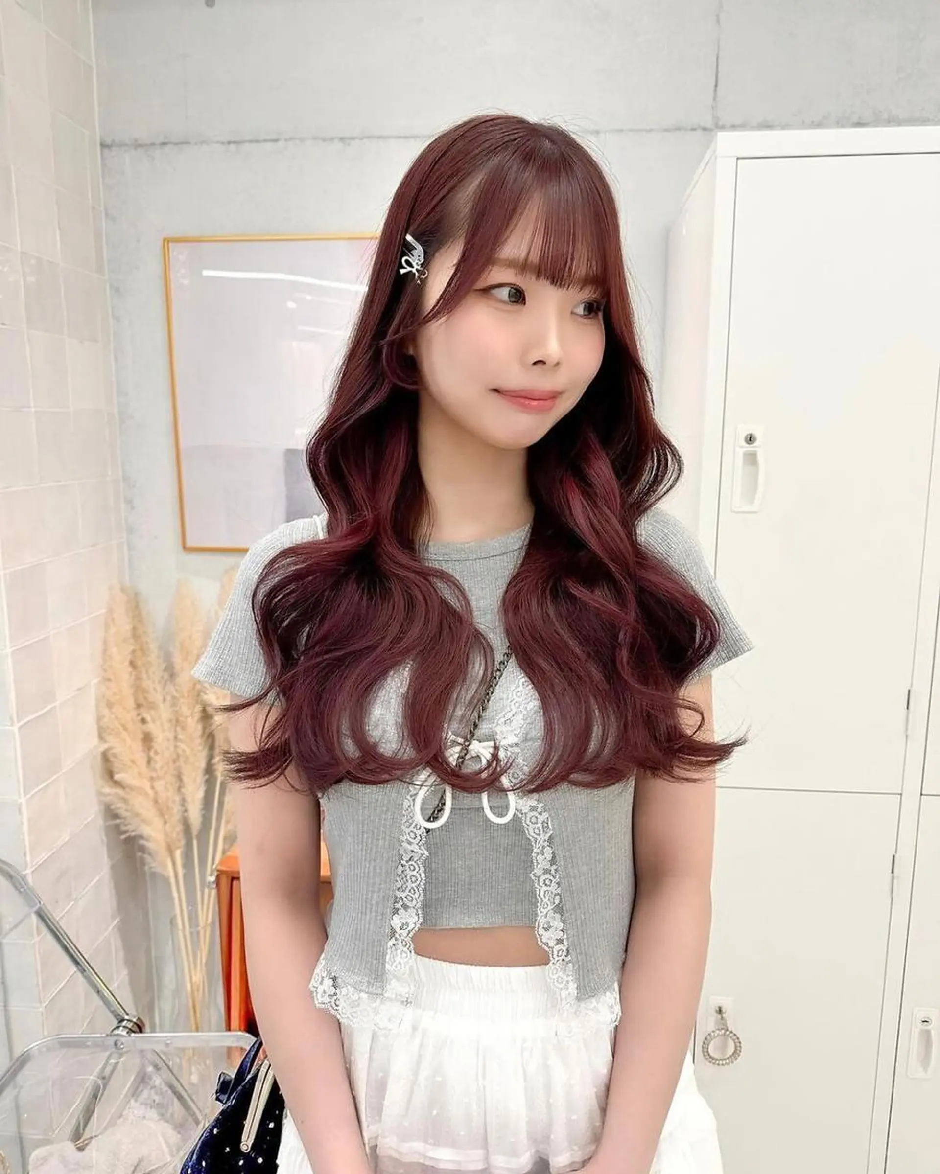 ロング 透明感カラー ‎🤍Harukaのヘアスタイル