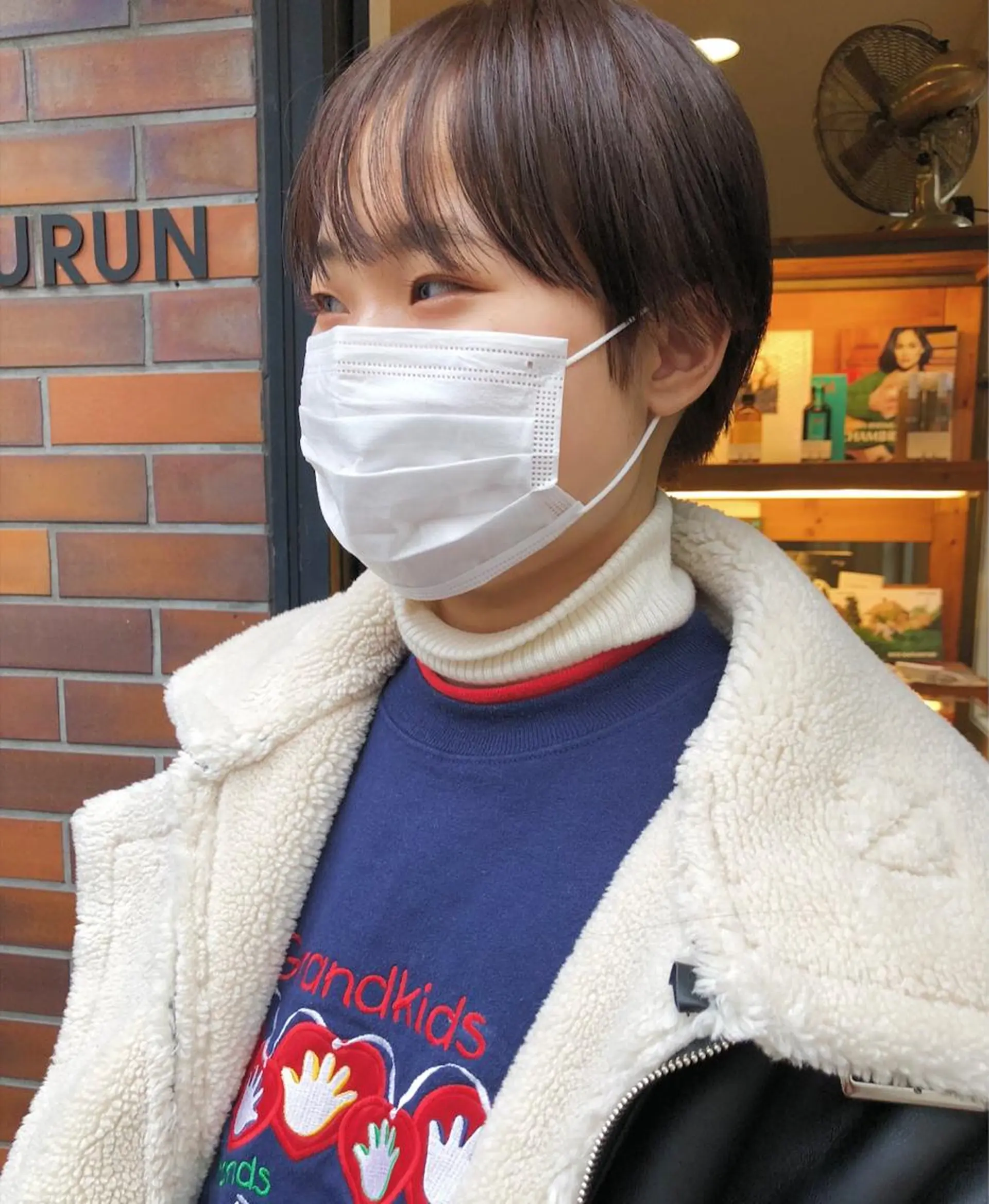 ショート NOUN所属・eri kinjoのヘアスタイル