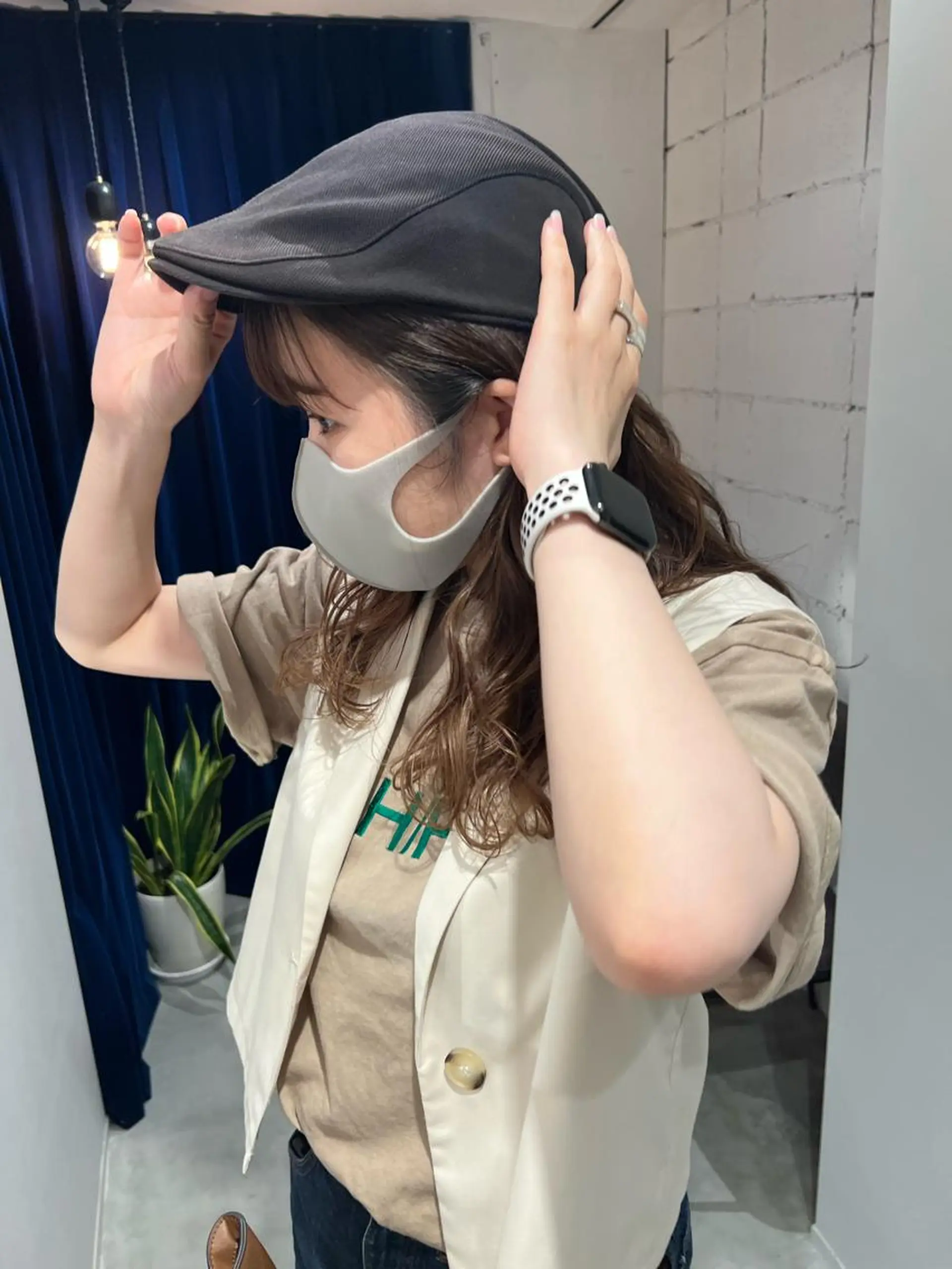 ロング 縮毛矯正 カット 上原 みちるのヘアスタイル