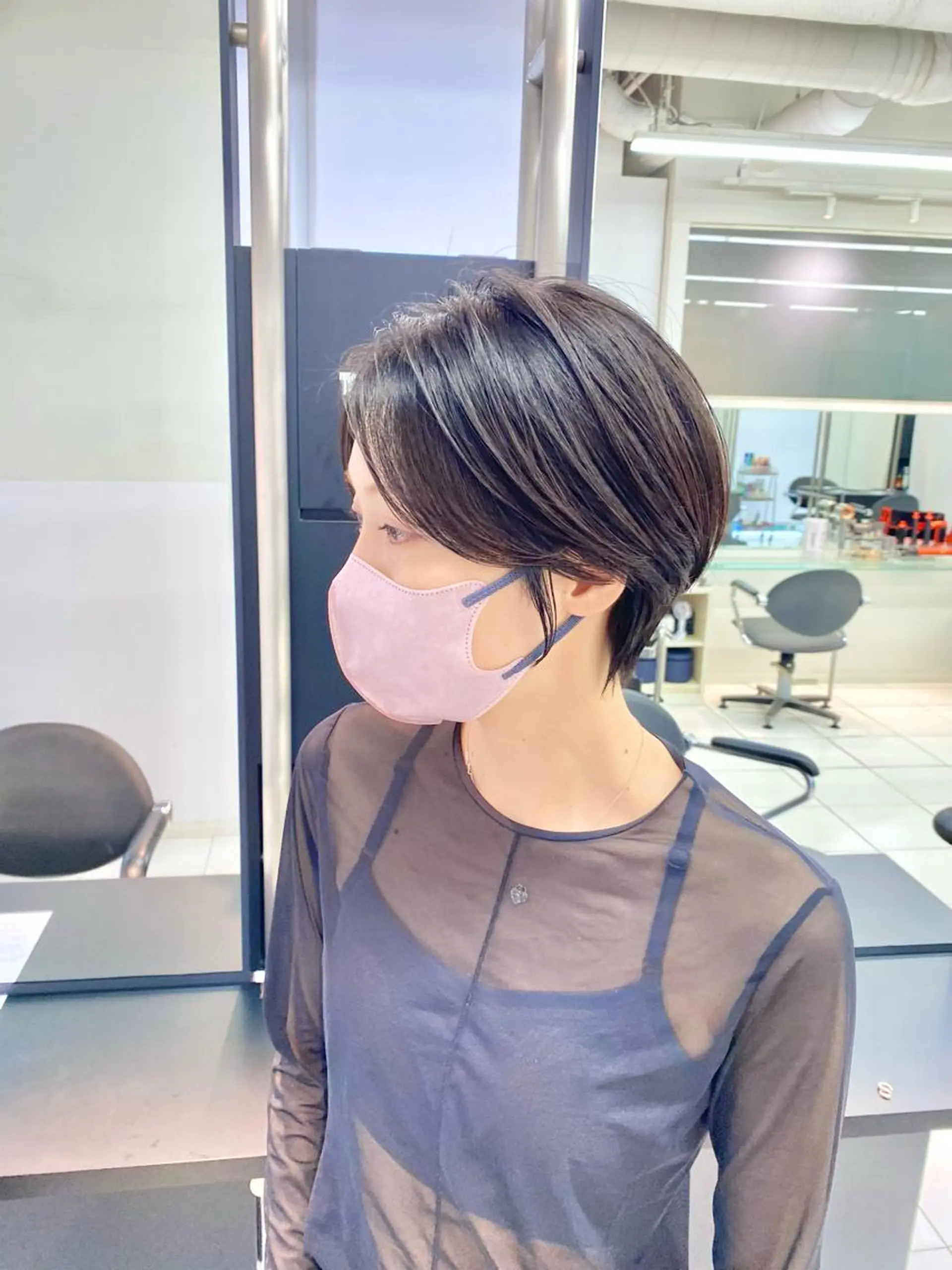 ショート 加藤 真介のヘアスタイル