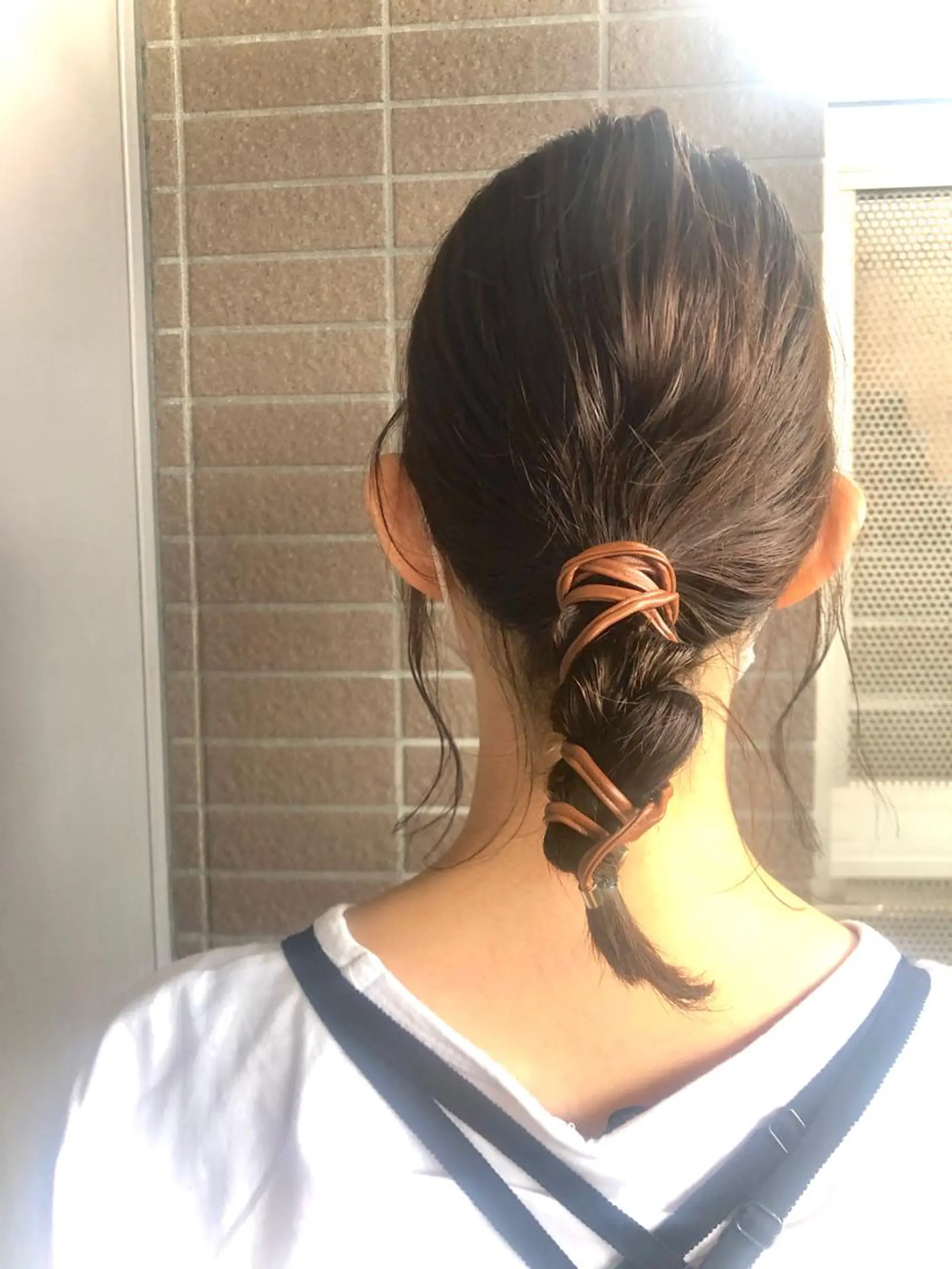 ミディアム カラー パーマ ヘアアレンジ リリー /Men's/パーマのヘアスタイル