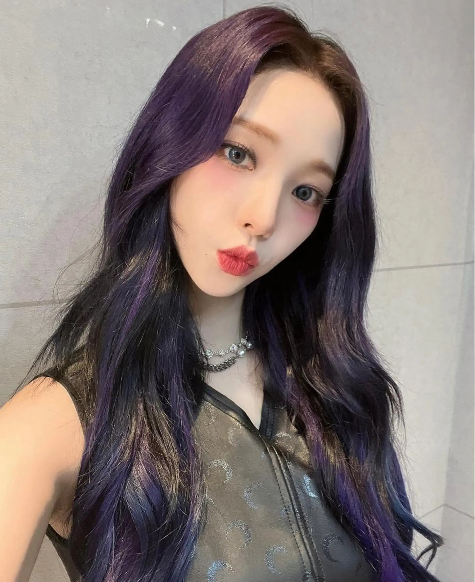 ロング カラー ブリーチ 【髪質改善】 優菜のヘアスタイル