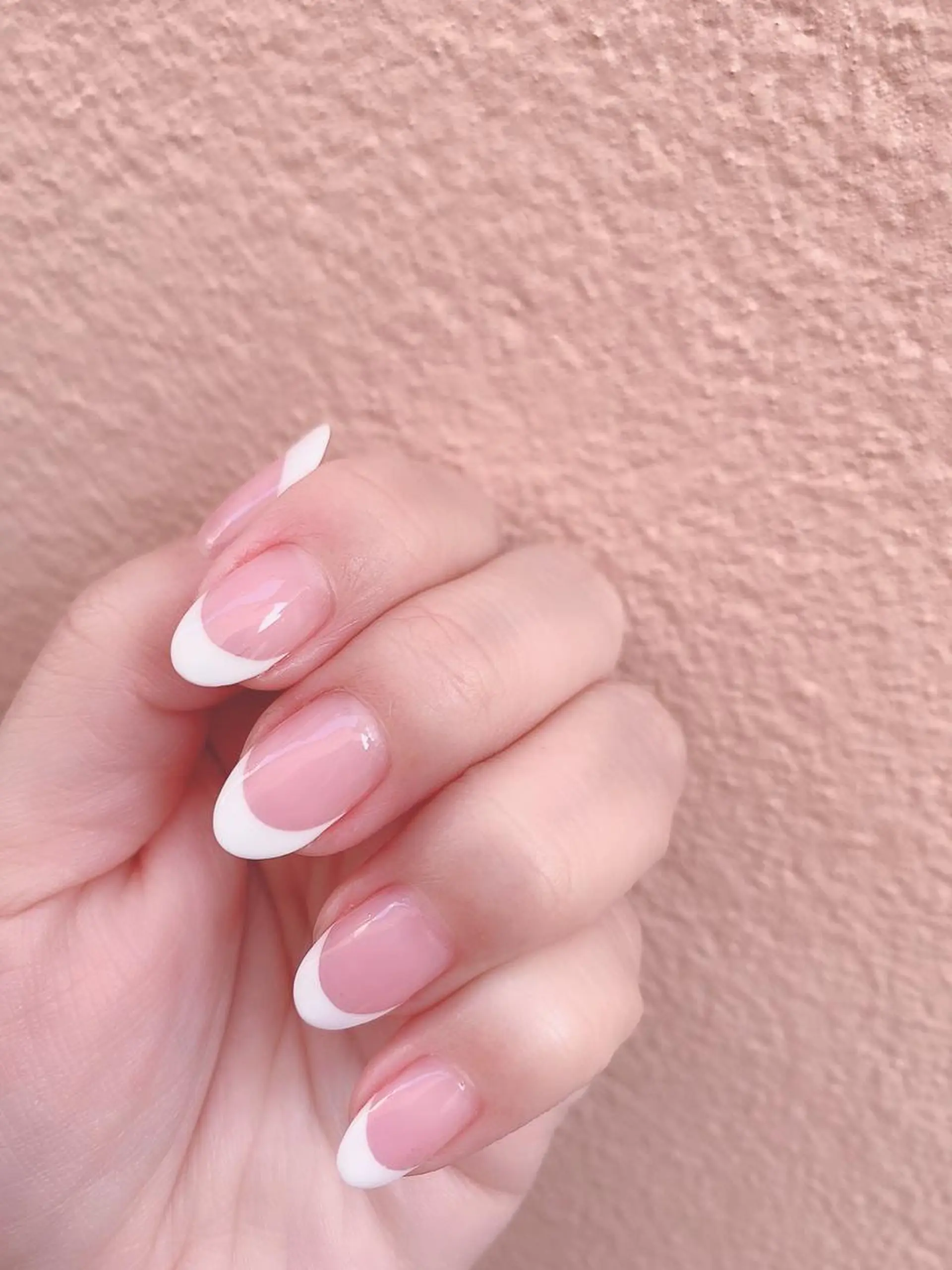 ネイル フレンチネイル シンプルネイル 高橋 実和子のマツエク・マツパデザイン