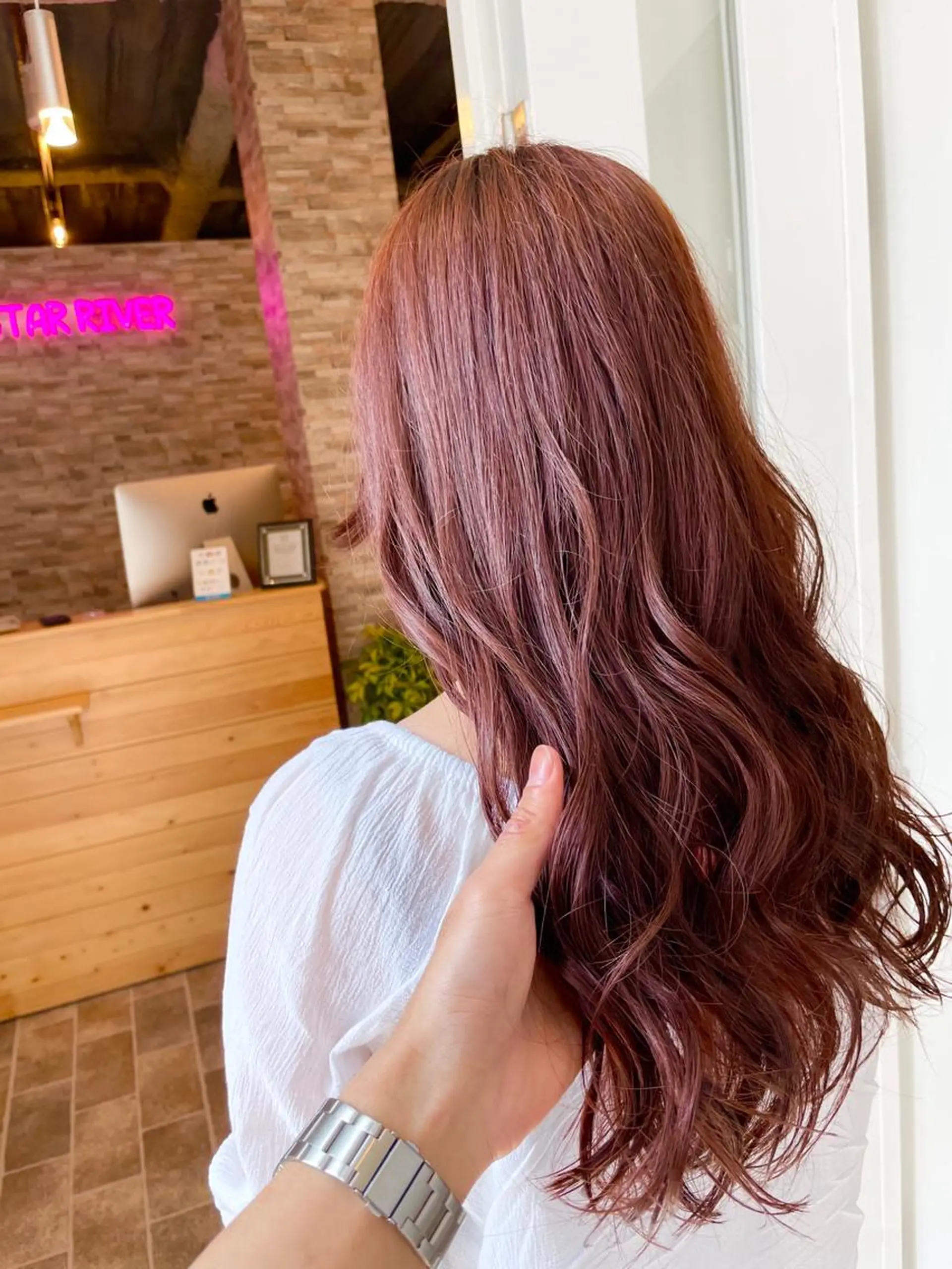 ロング カラー カラー#ブリーチ⭐️ STAR☆RIVERのヘアスタイル