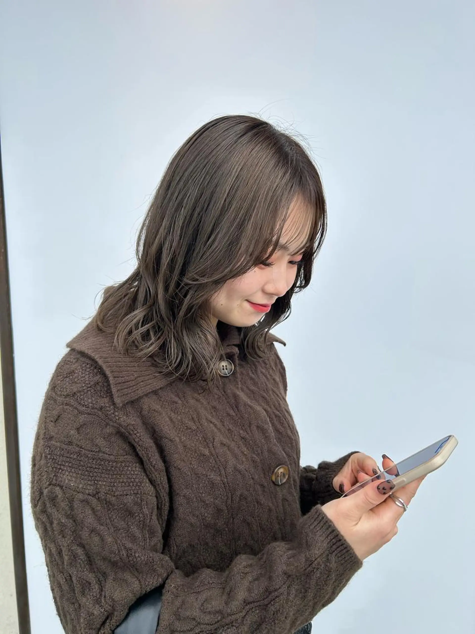 ミディアム カット merc.🌿 友藤鮎那のヘアスタイル