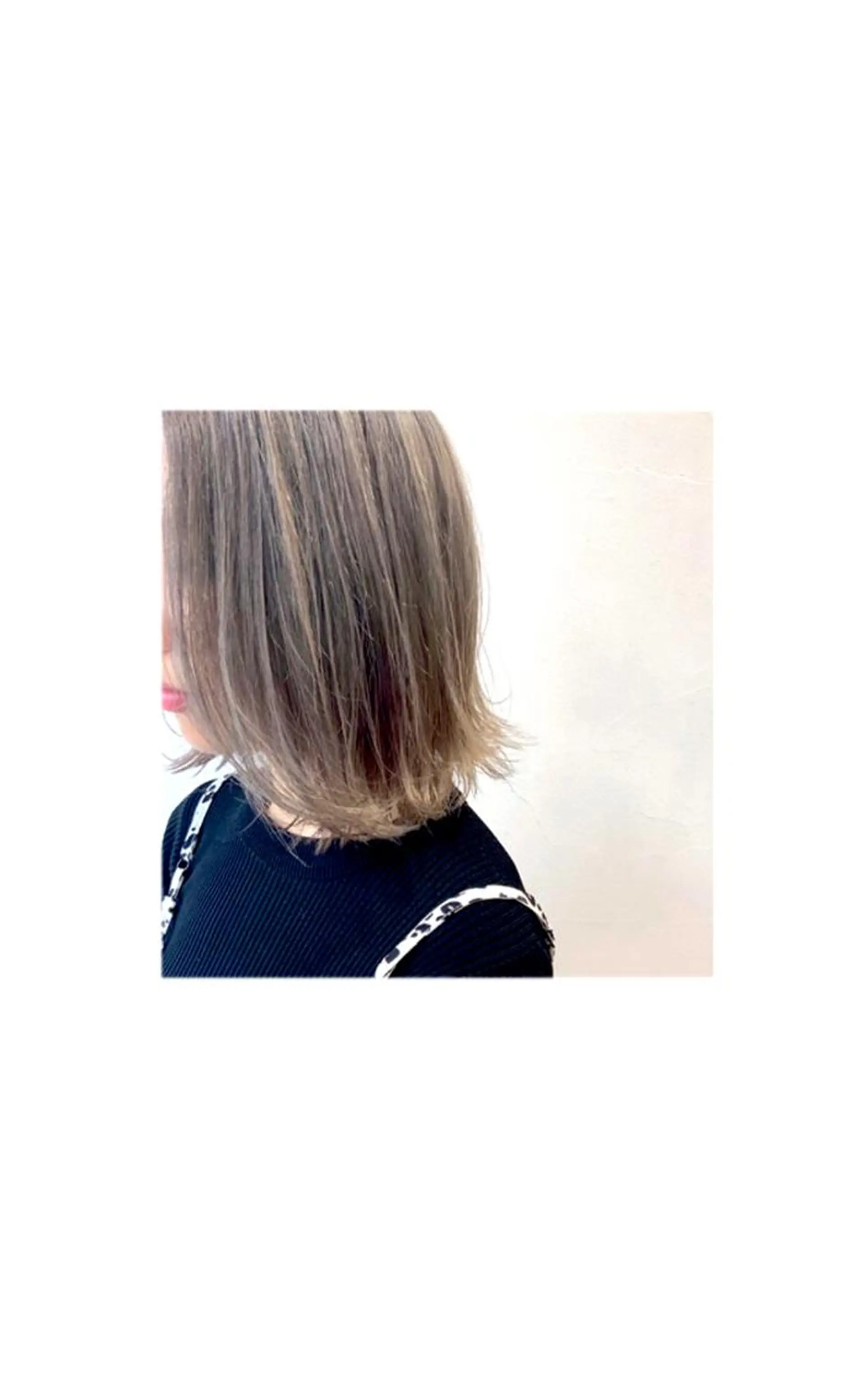 ミディアム カラー ワタベ ハヤト/ トップデザイナーのヘアスタイル