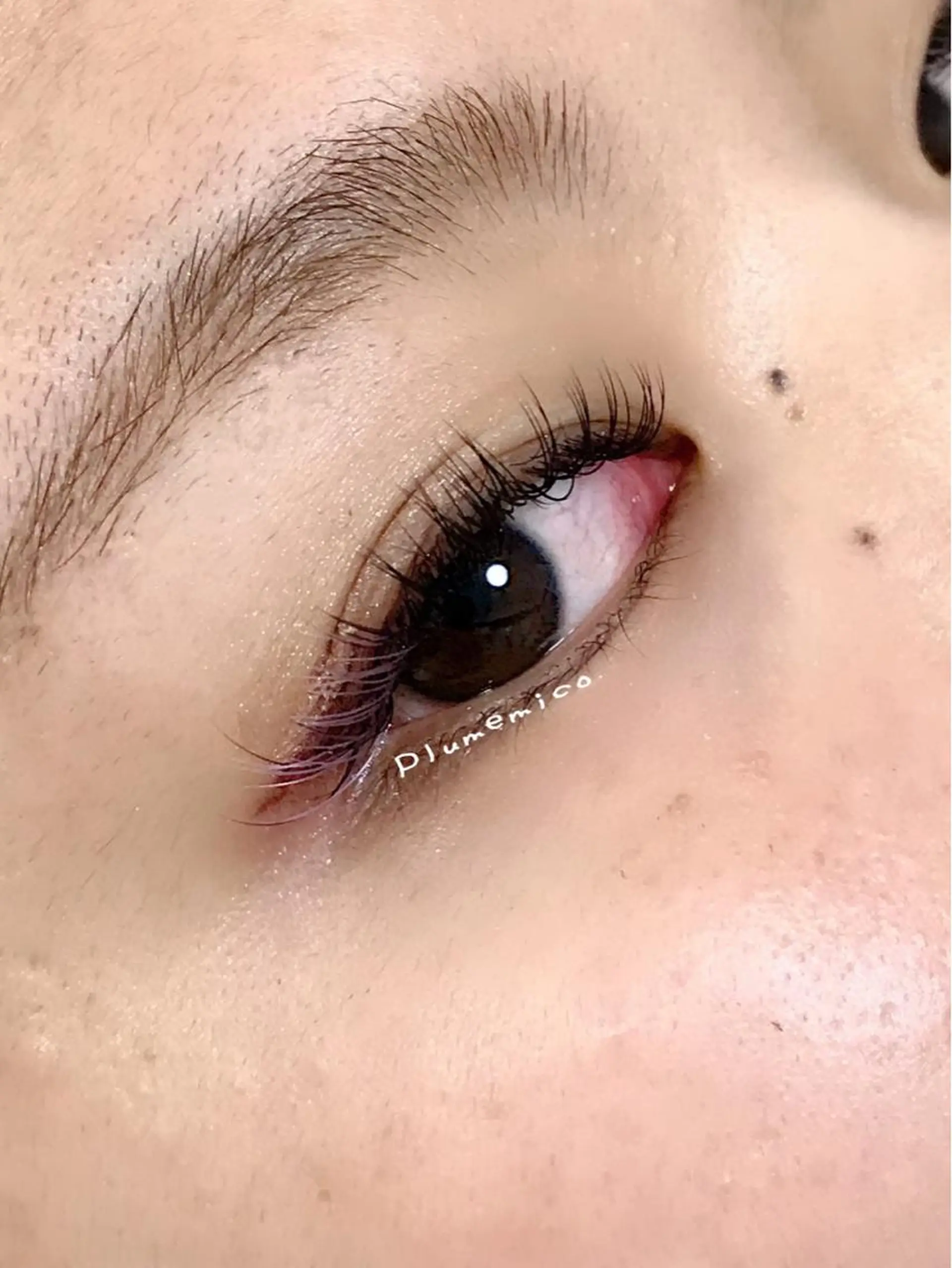 マツエク・マツパ Cカール マツエク Plume micoのマツエク・マツパデザイン