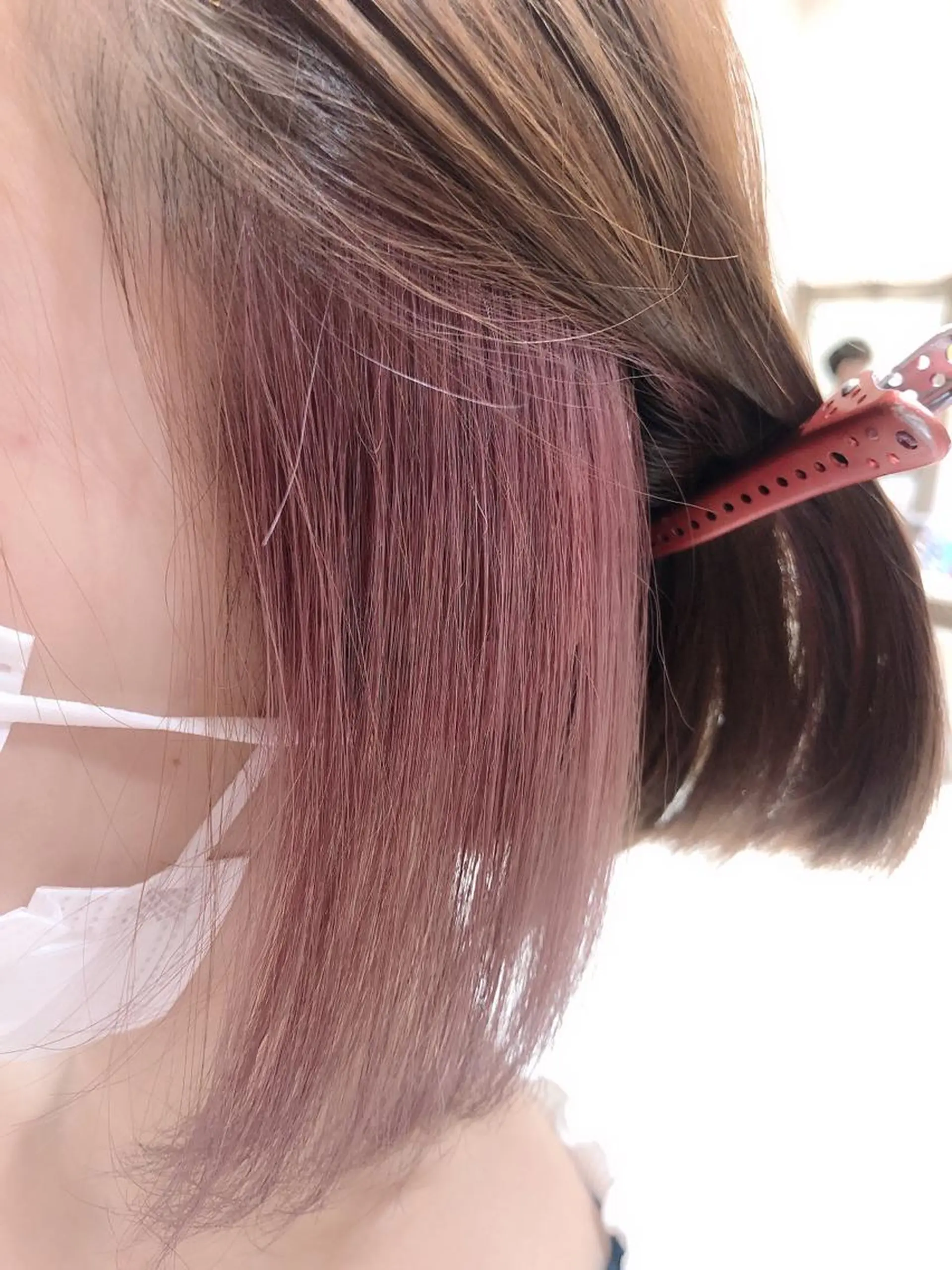 ミディアム カラー happiness西大寺店所属・ショートショートボブ うるはのヘアスタイル