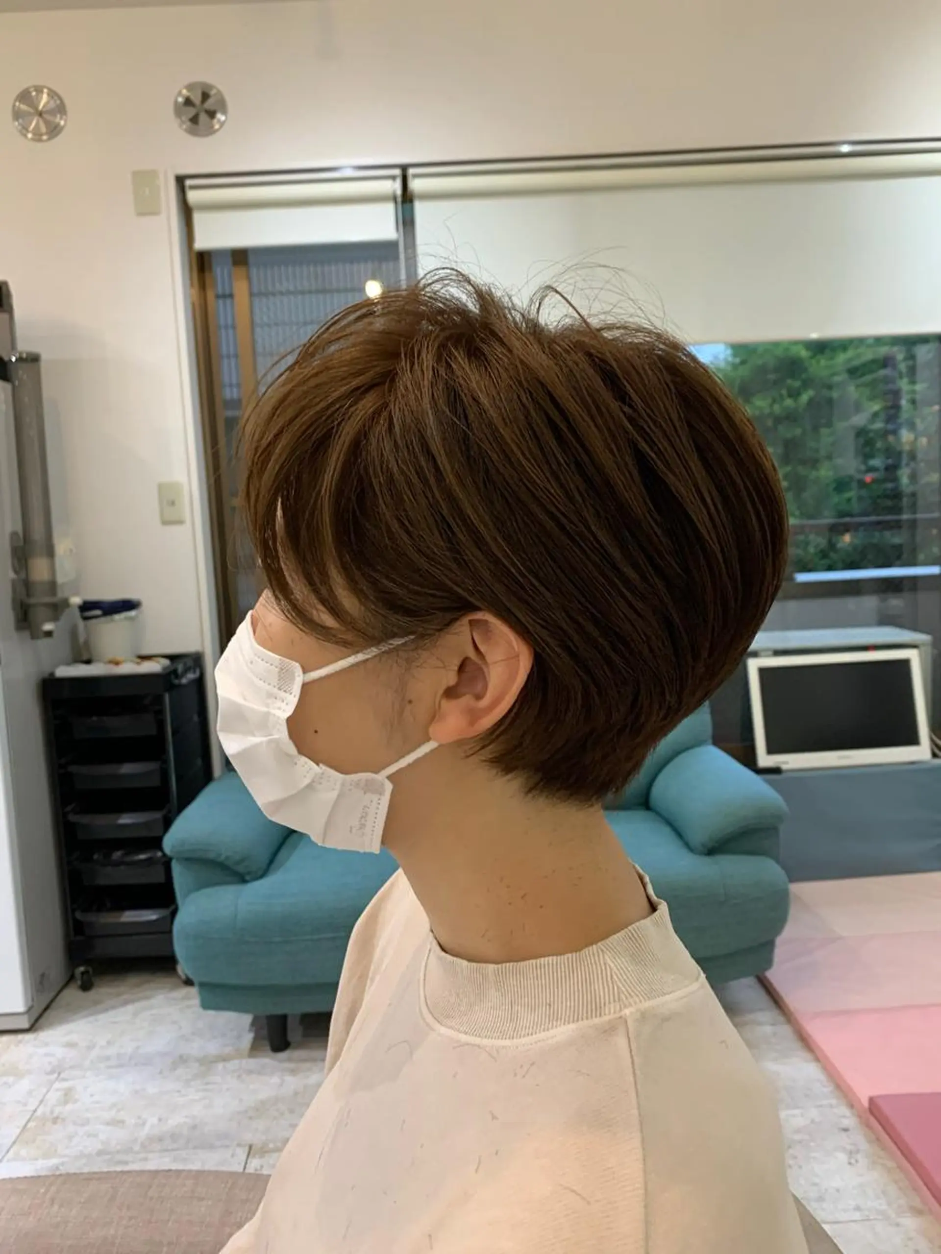 ショート カラー 再現性ショートボブ 木又克美のヘアスタイル