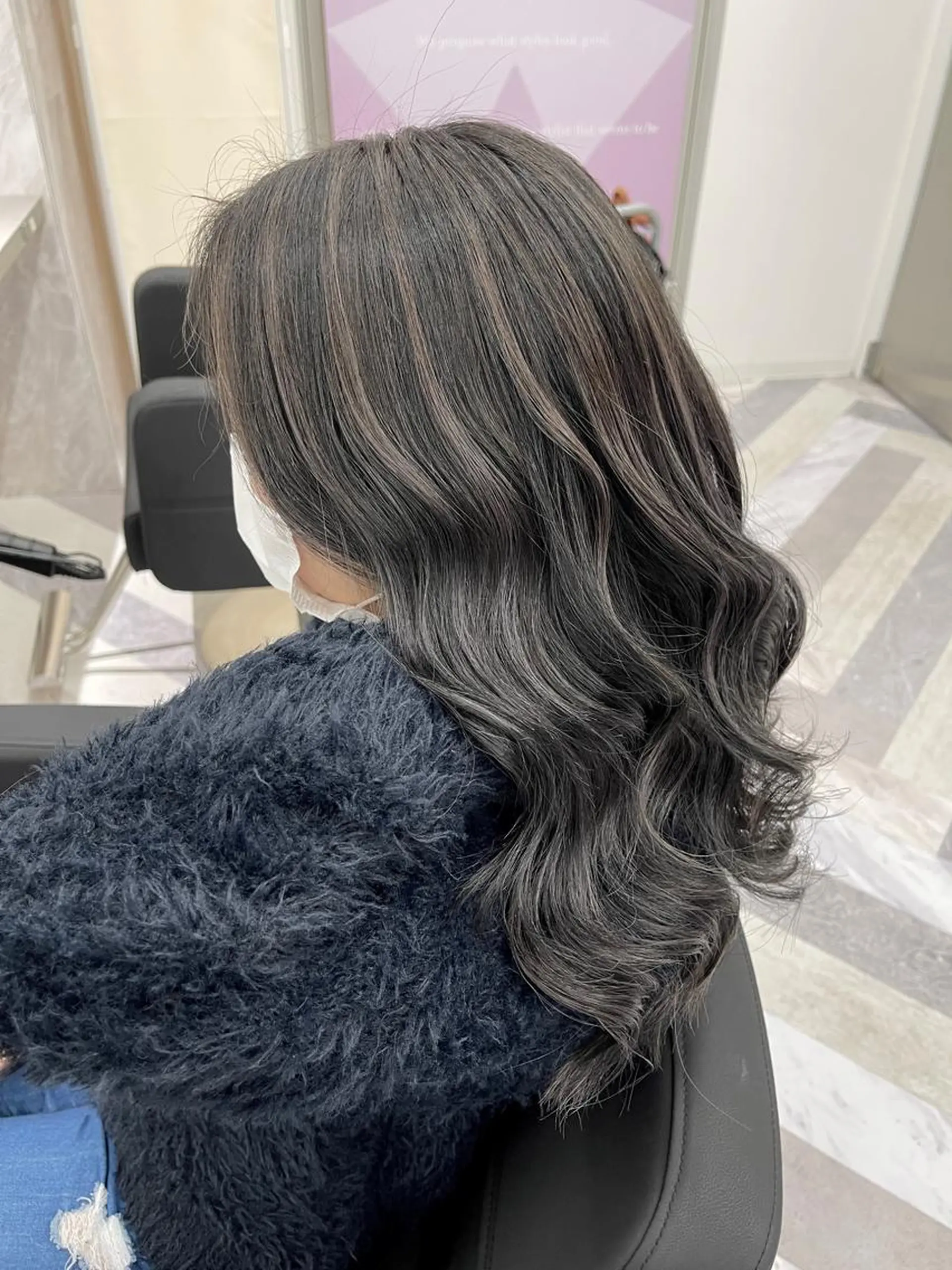 ロング カラー ハイライトカラー ハイライト カット ヘアカラー himeka🪽 アレンジ/ブリーチのヘアスタイル