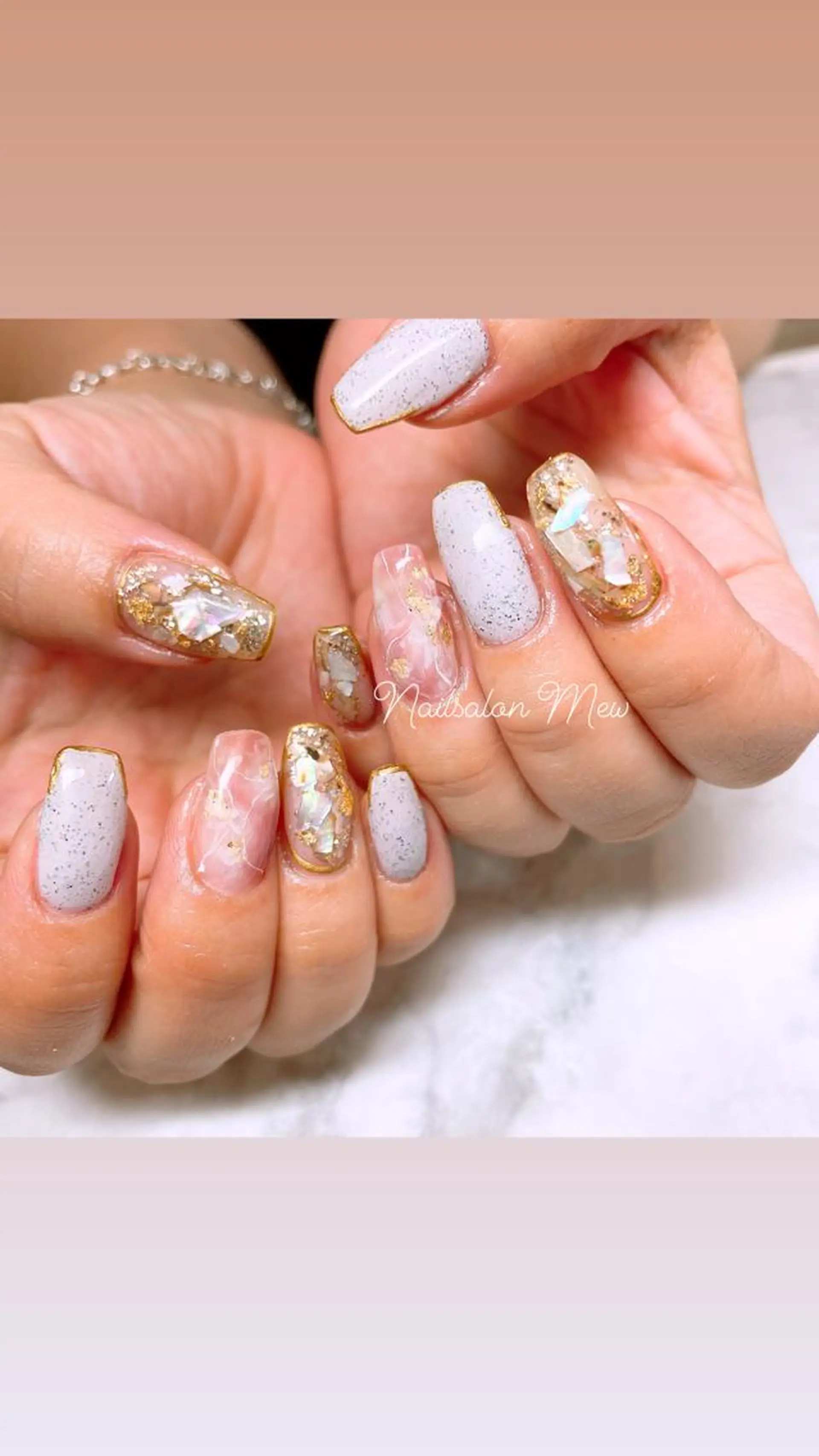 ネイル ハンドネイル フットネイル Nailsalon Mew所属・Nailsalon Mew❤︎のネイルデザイン