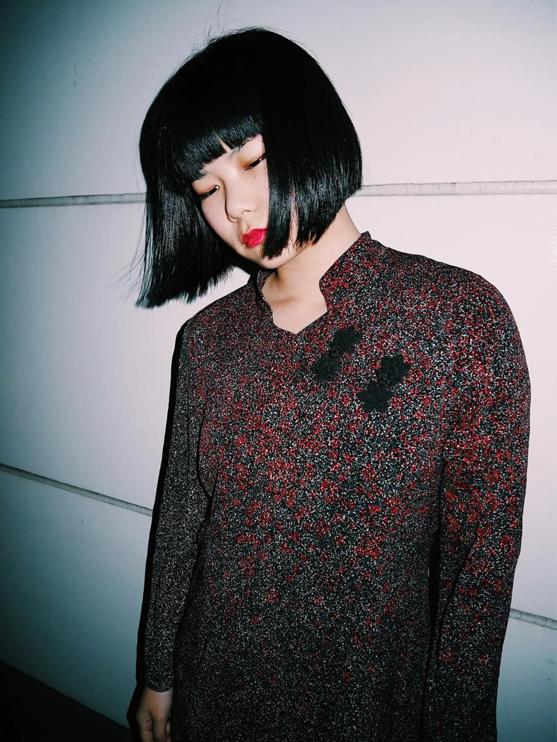 ミディアム レイヤーカット/ パーマ/鎌田実奈歩のヘアスタイル