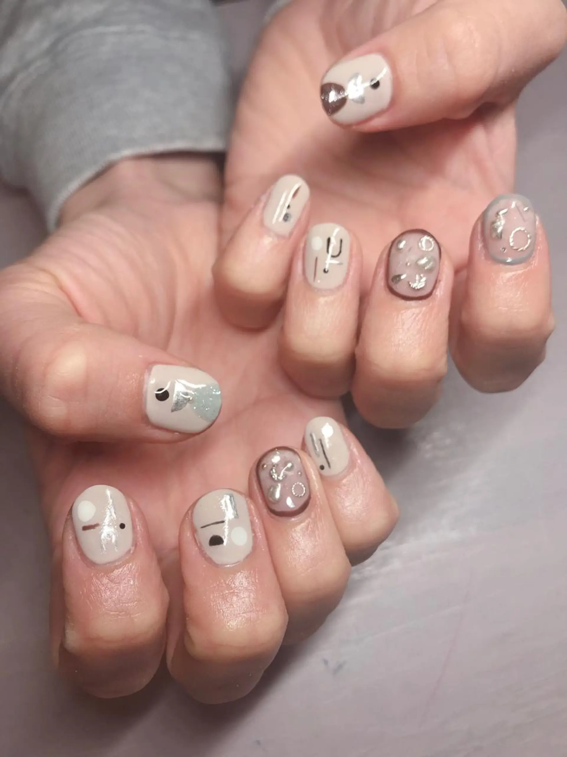 ネイル ニュアンスネイル . yuimiのネイルデザイン