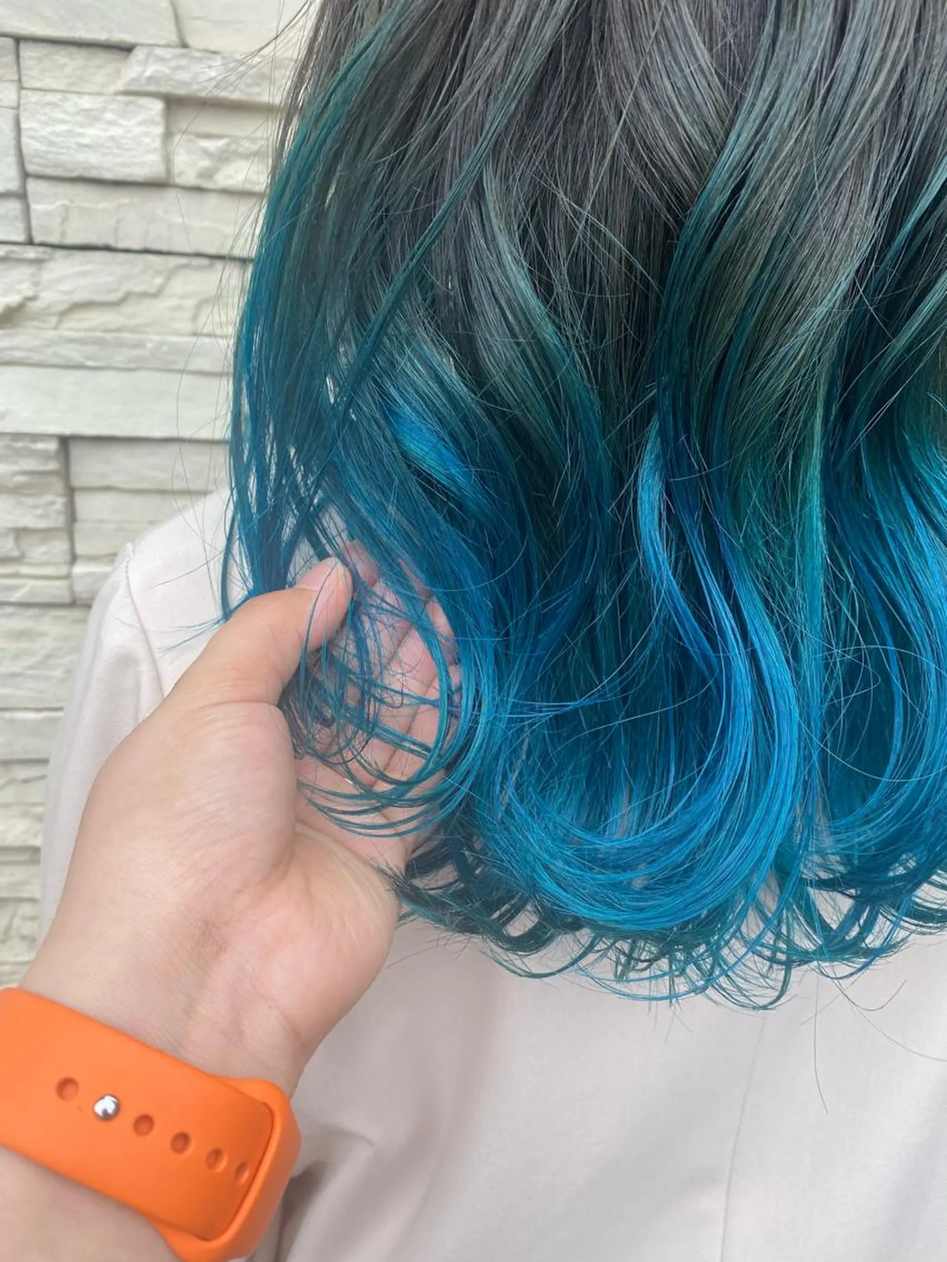 セミロング ヘアカラー 😺ヒアリング 重視😺小川のヘアスタイル