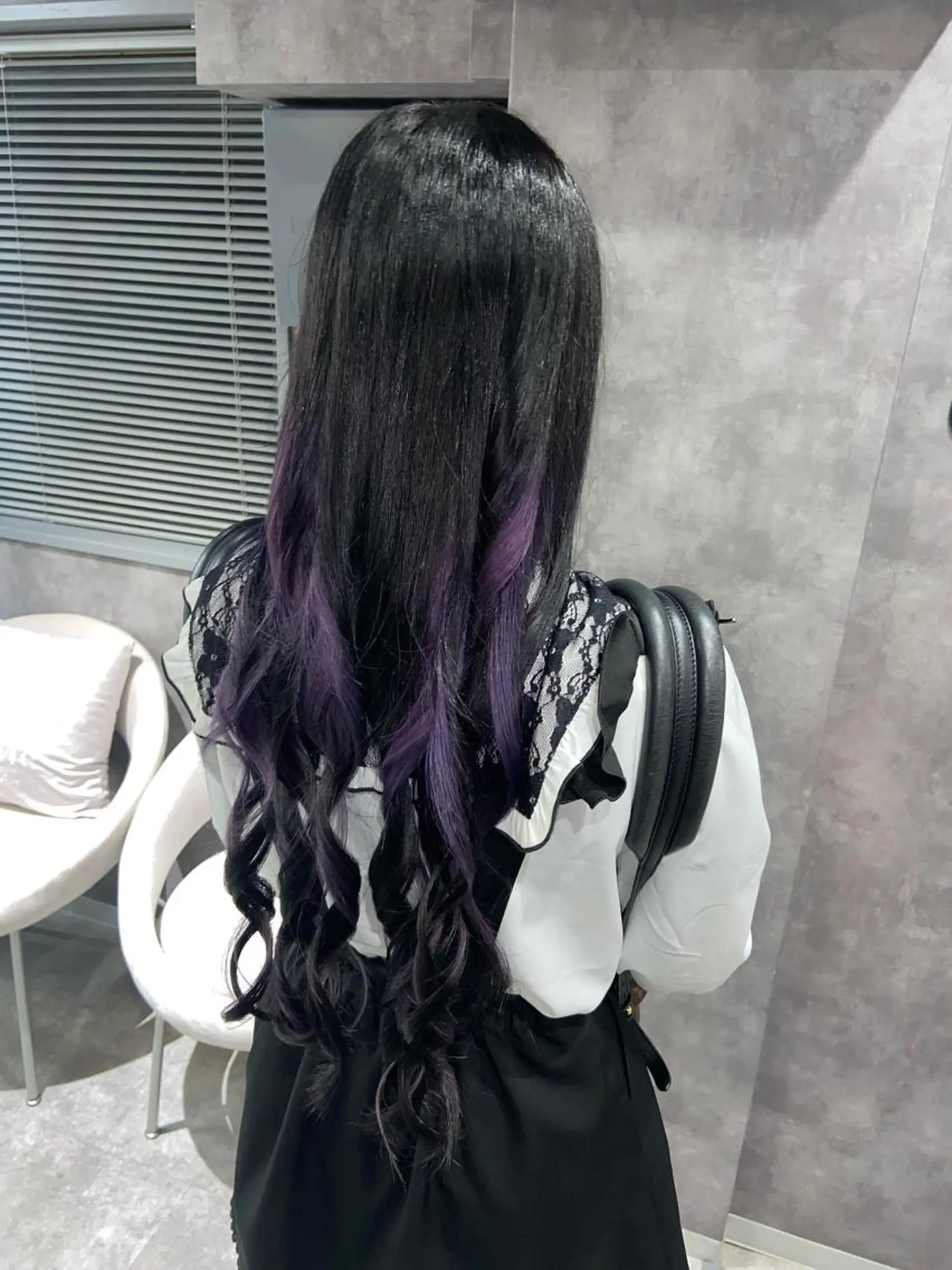 ロング カラー 🦉静かに過ごしたい 方、個室席🦉タナカのヘアスタイル