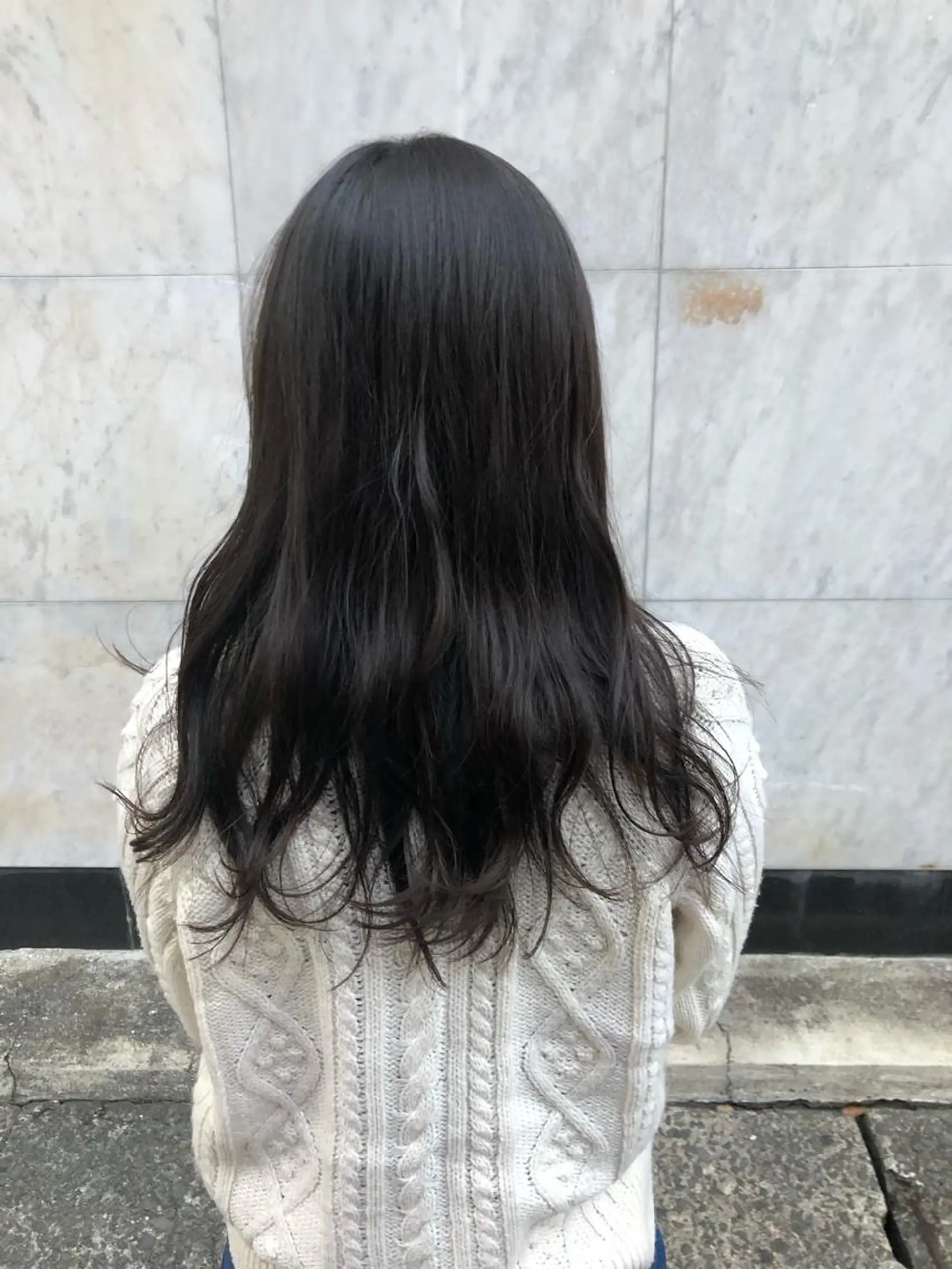 ロング 安永 将悟のヘアスタイル