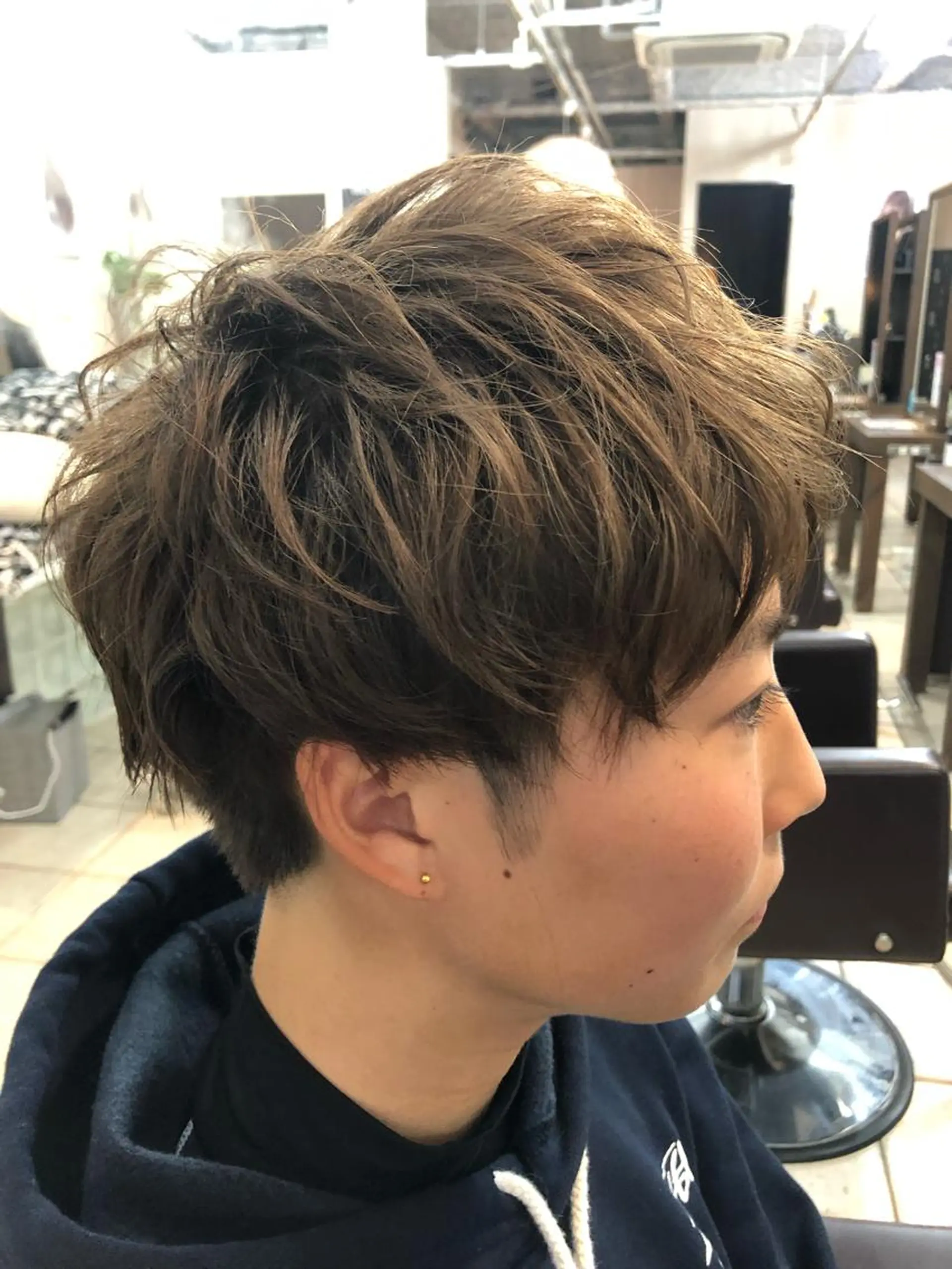 ショート カ レラのヘアスタイル