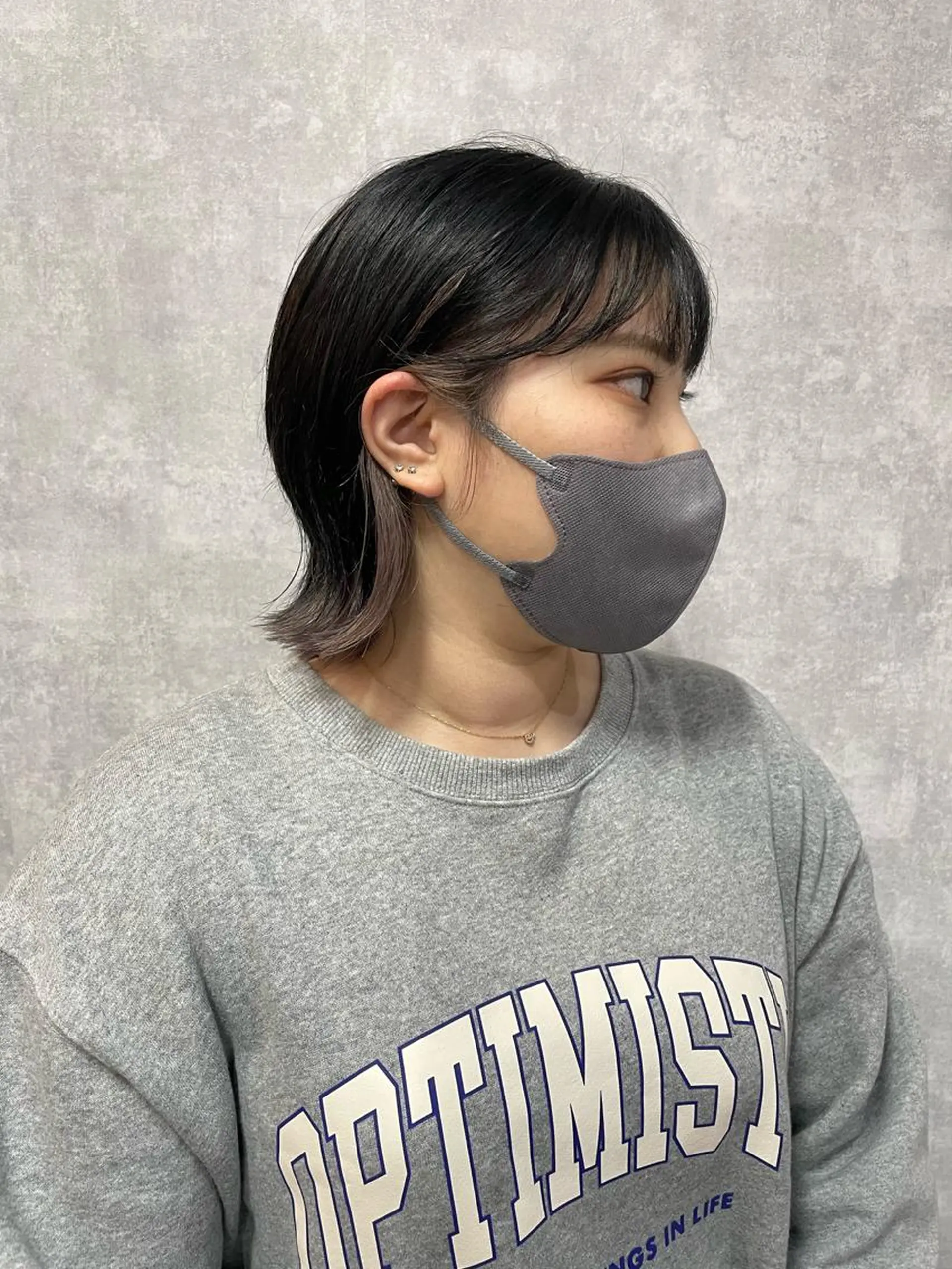 ショート 切りっぱなしボブ ショートボブ ハンサムショート 丸みショート アッシュ カット ヘアカラー トリートメント C’LD hair produce /シールドヘア所属・モテ髪/ボブ/ショー ト/アダチフウトのヘアスタイル