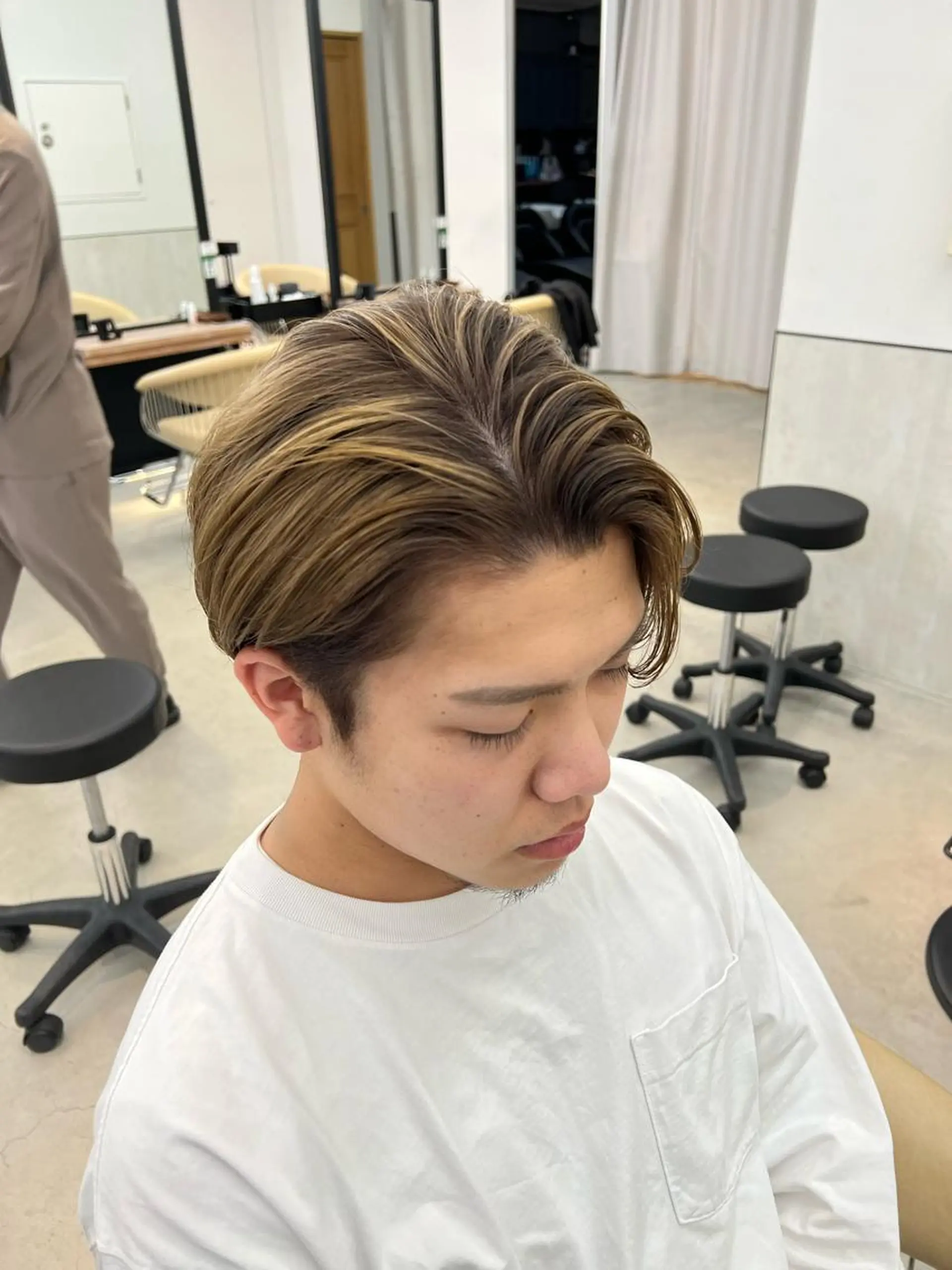 カラー ダブルカラー 外国人風カラー sand瀧川真平 /ショートヘア/ボブのヘアスタイル