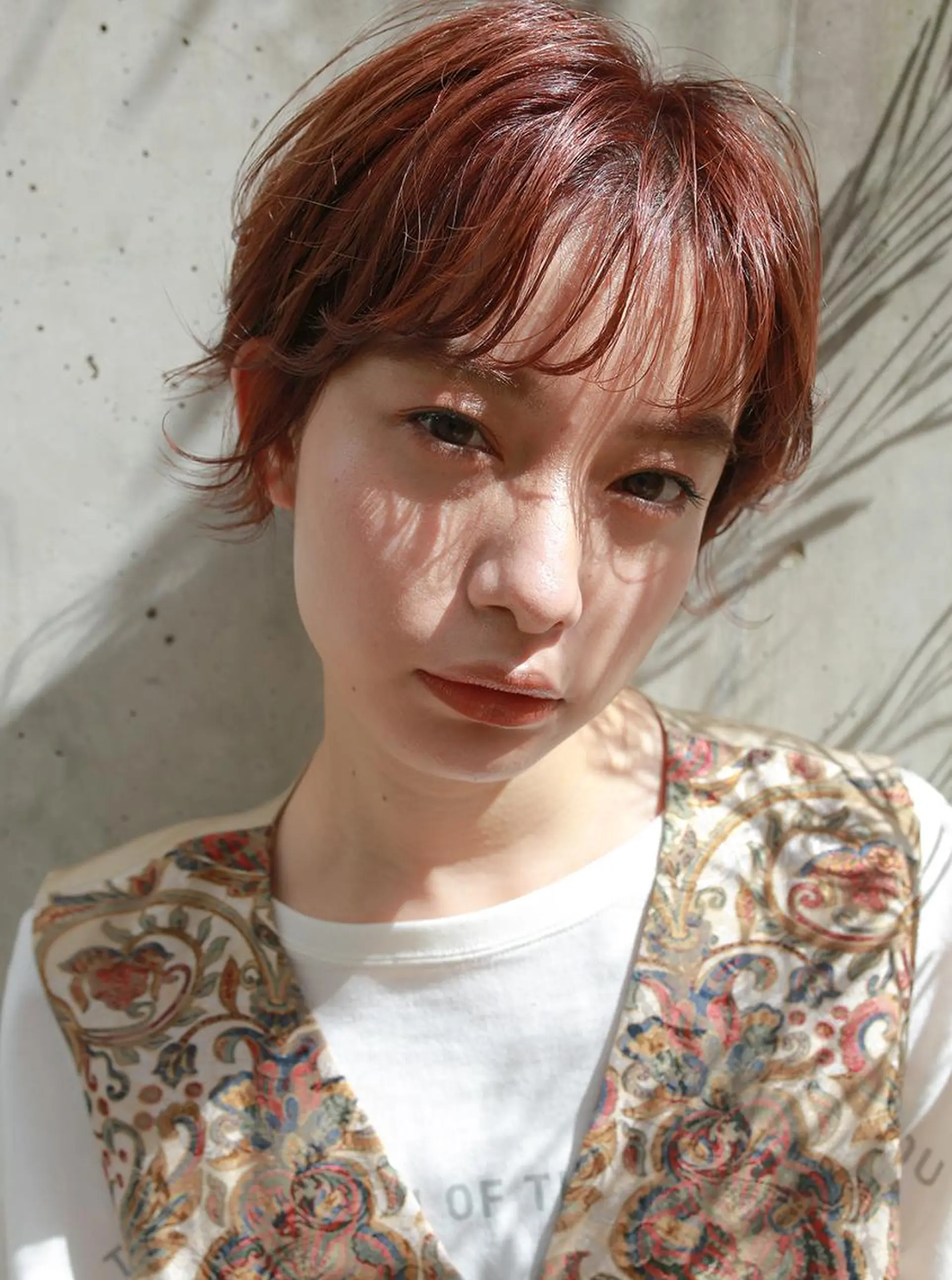 カラー ショート ブリーチカラーが人気 onnuのヘアスタイル