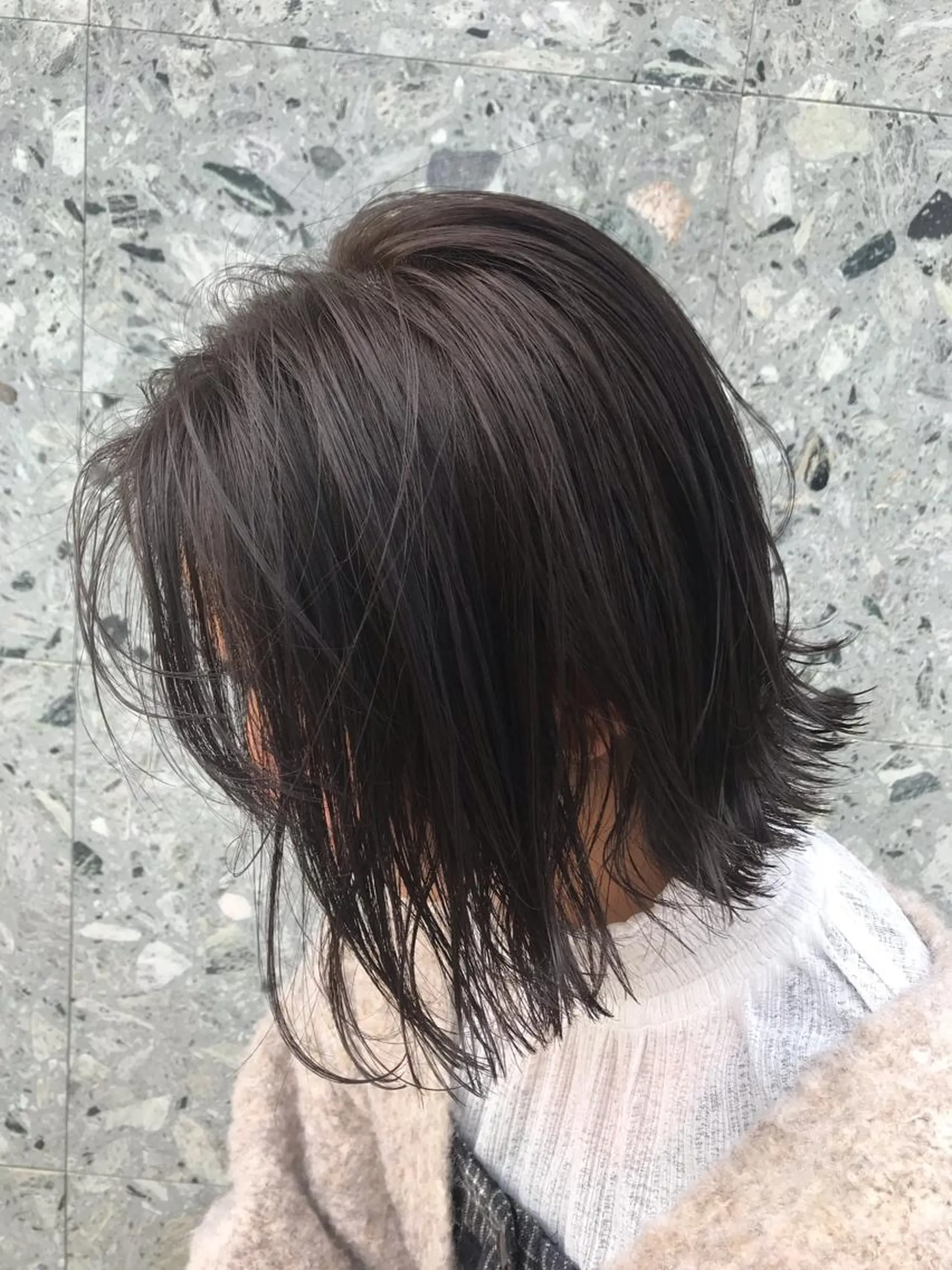 ショート カラー ヘアアレンジ シアーベージュニスト 🥣大石亜里紗のヘアスタイル