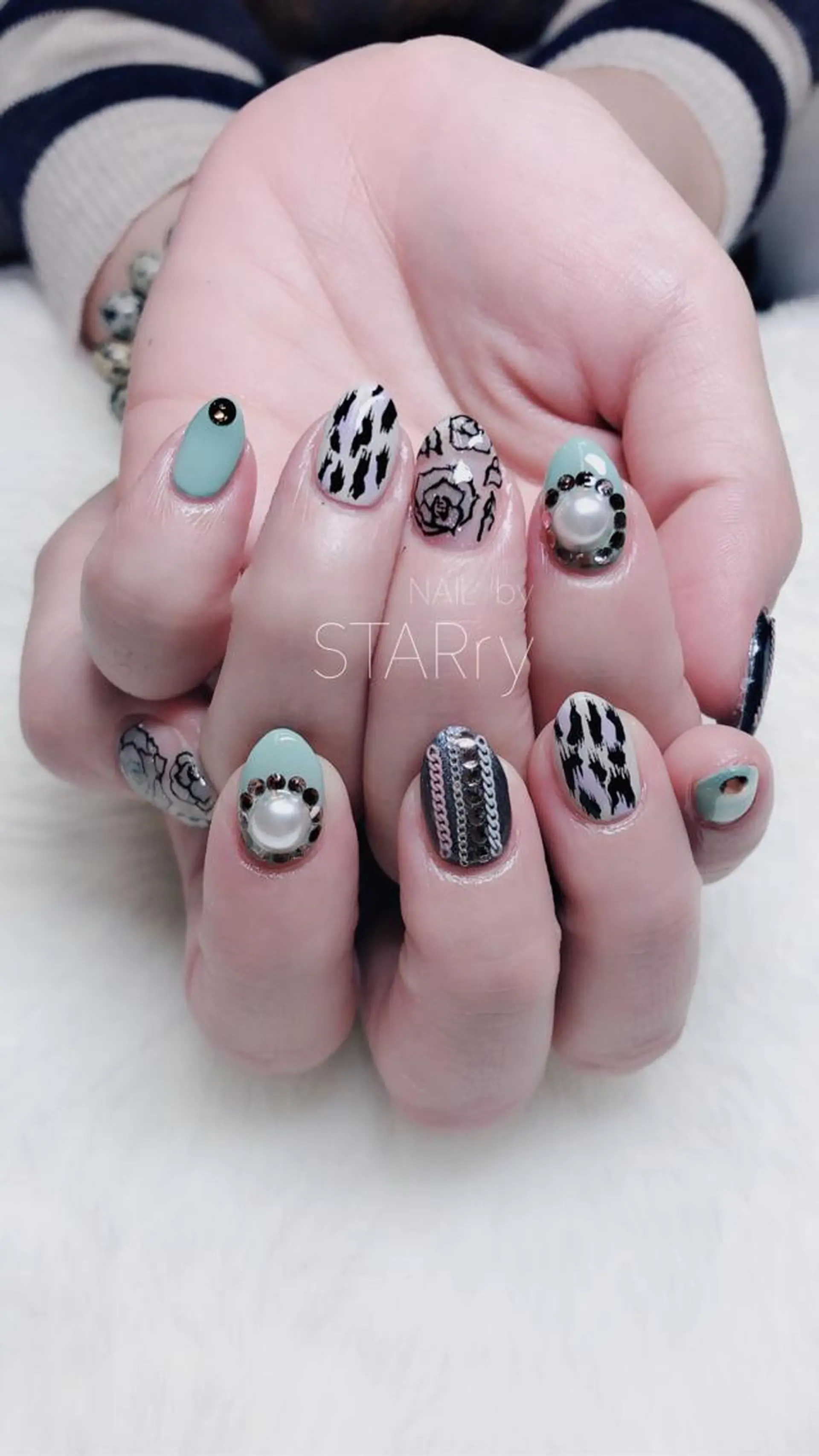 ネイル アートネイル ジェルネイル ニュアンスネイル NAIL by STARry 川口のネイルデザイン