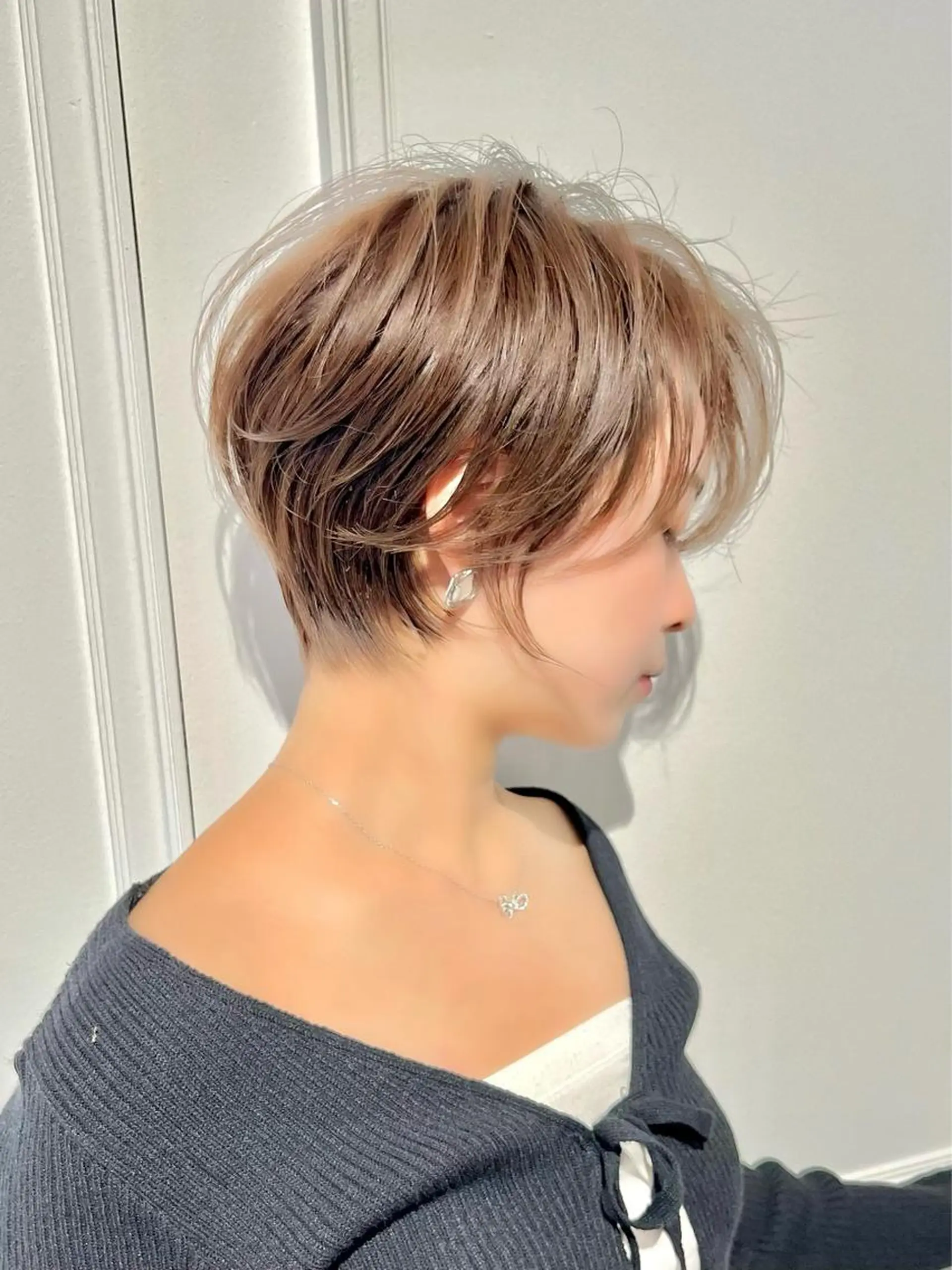 ショート カラー ショートヘア esu天満所属・ショート特化 阿部聖のヘアスタイル