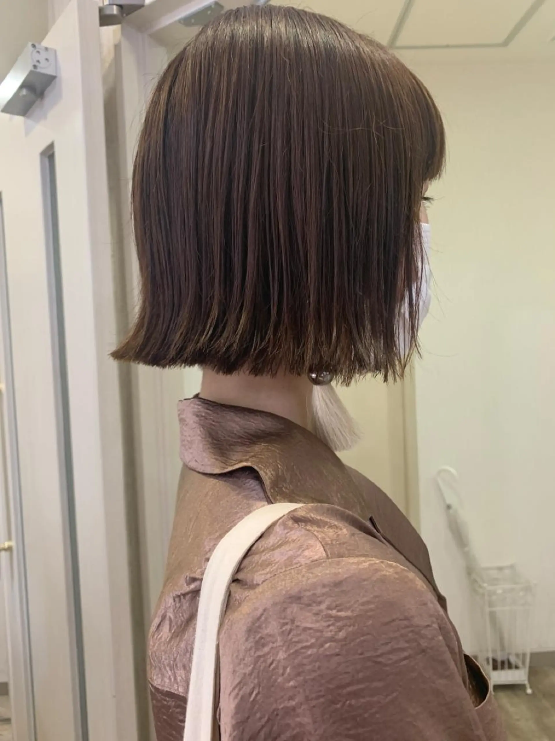 ミディアム カラー 🌿nudeカラー/ レイヤー/藤原🌿のヘアスタイル