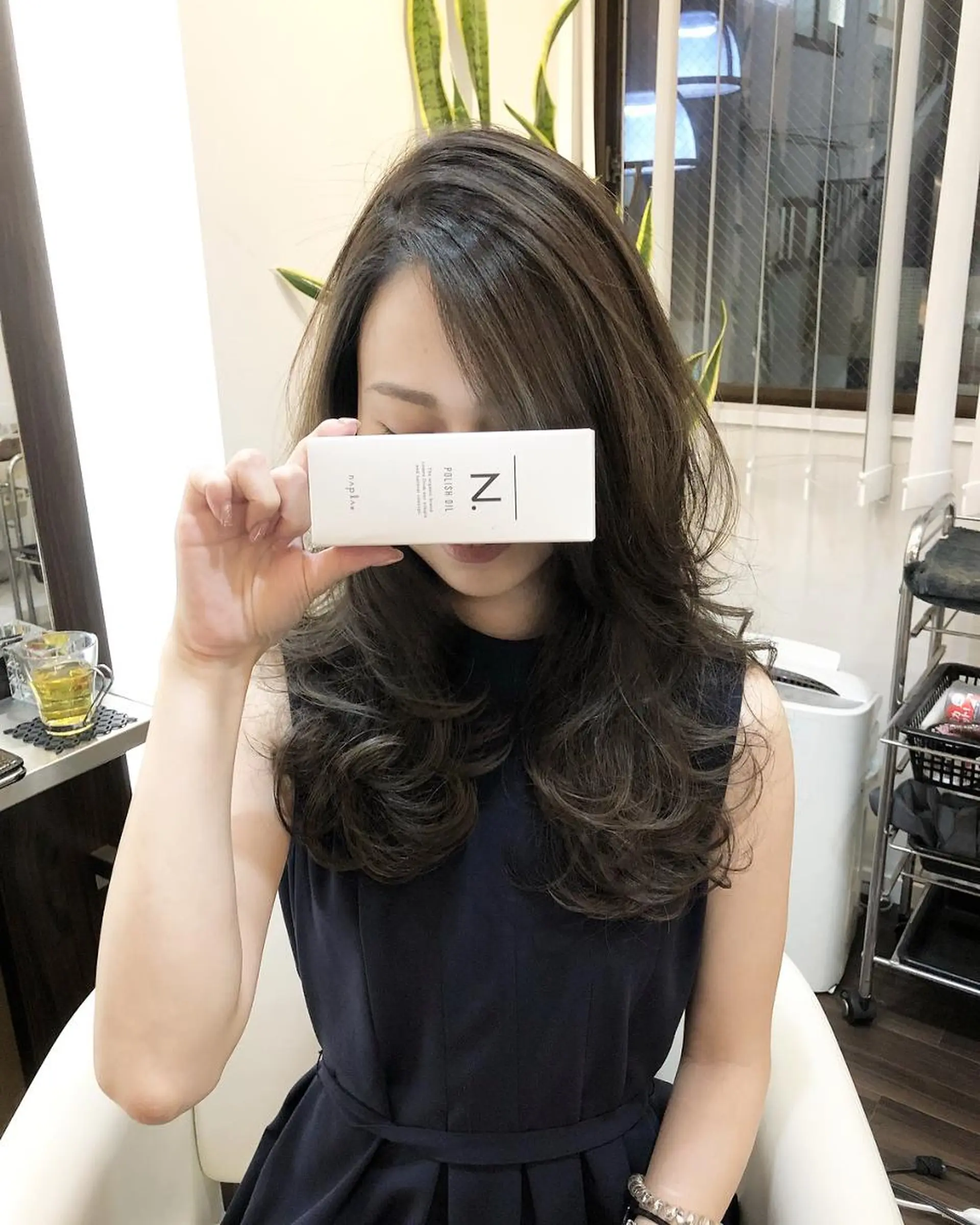 ロング ヘアカラー トリートメント ヘッドスパ 美髪育成salon 髪質改善 FORMAのヘアスタイル