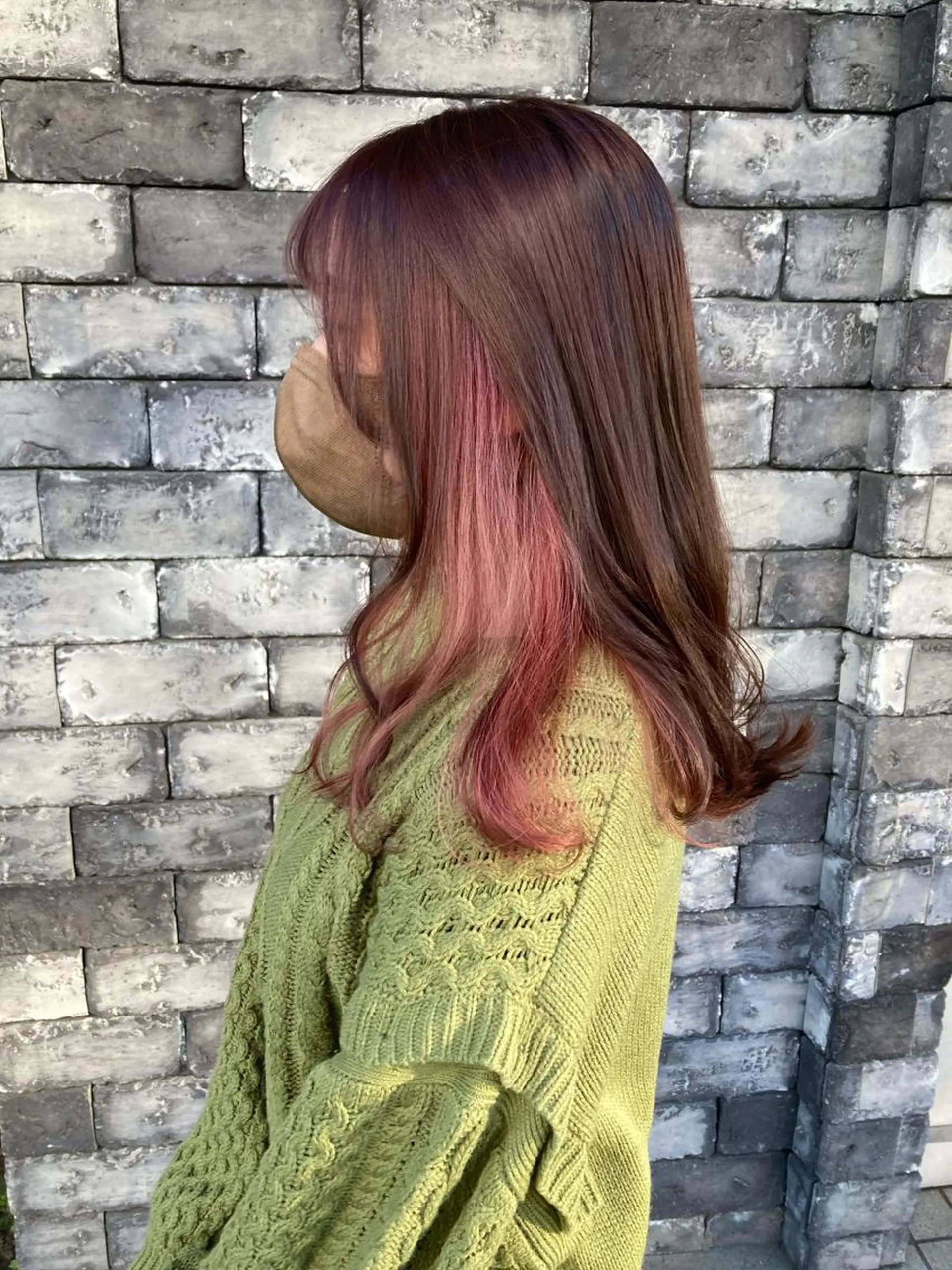 セミロング カラー カット トリートメント ヘアセット ✂️似合わせの魔術師 石田一樹✂️のヘアスタイル