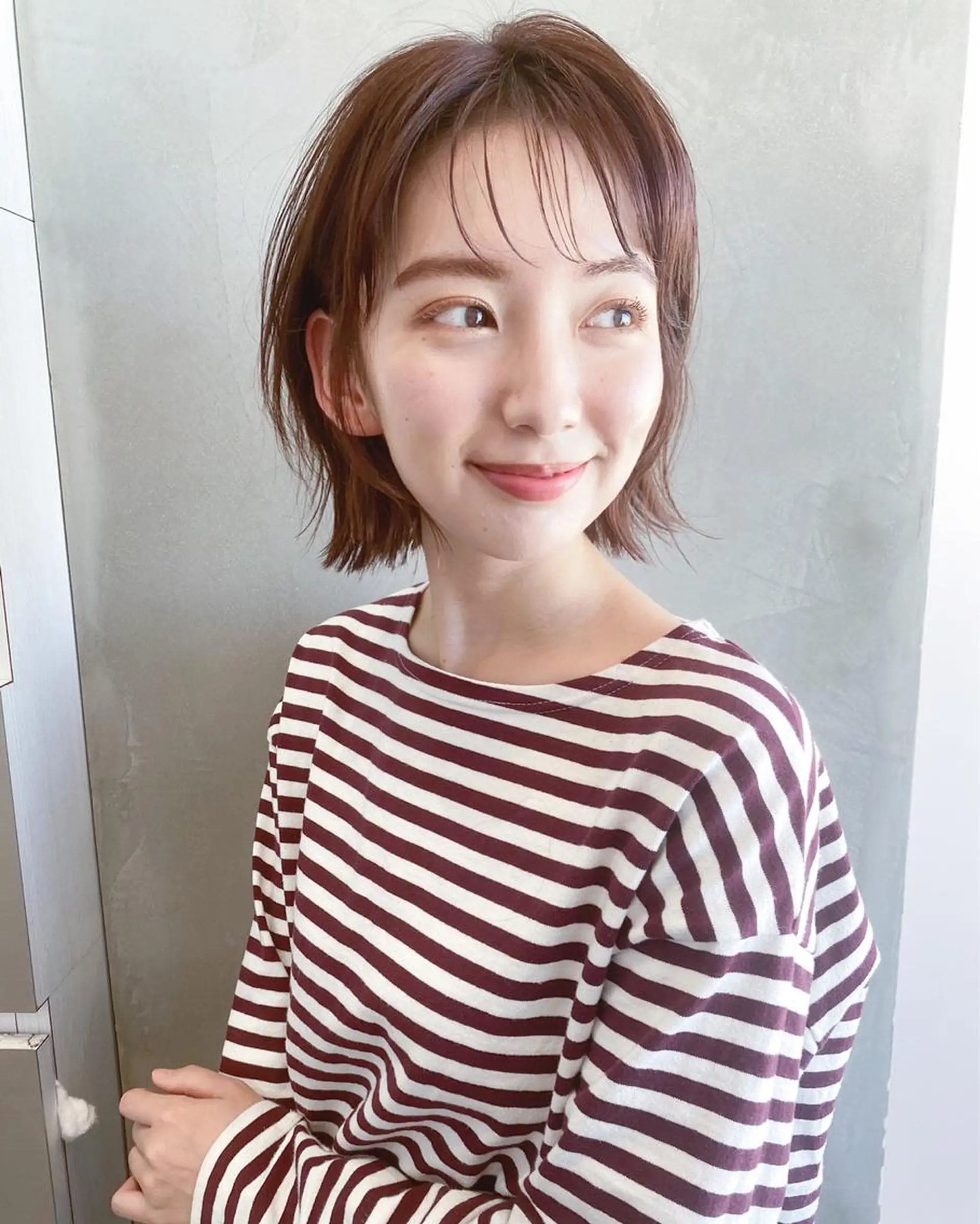 ショート カラー カット ヘアカラー トリートメント SENJYU所属・貴方以上に貴方の髪を 想う🌕野口昴夢のヘアスタイル