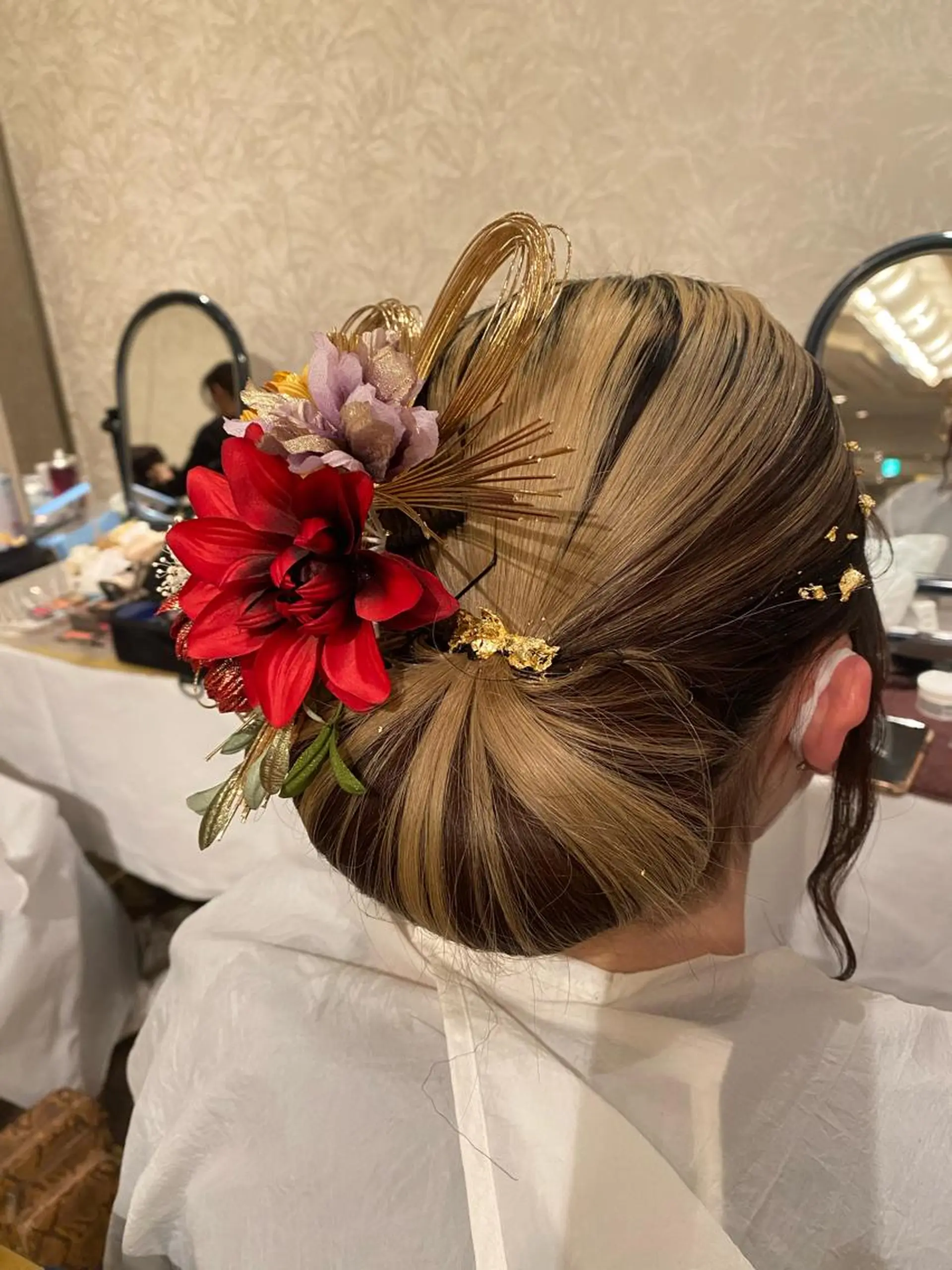 ヘアアレンジ ボブ デート 卒業式のヘアスタイル ♡オシャ髪♡AI ✂️newi町田のヘアスタイル