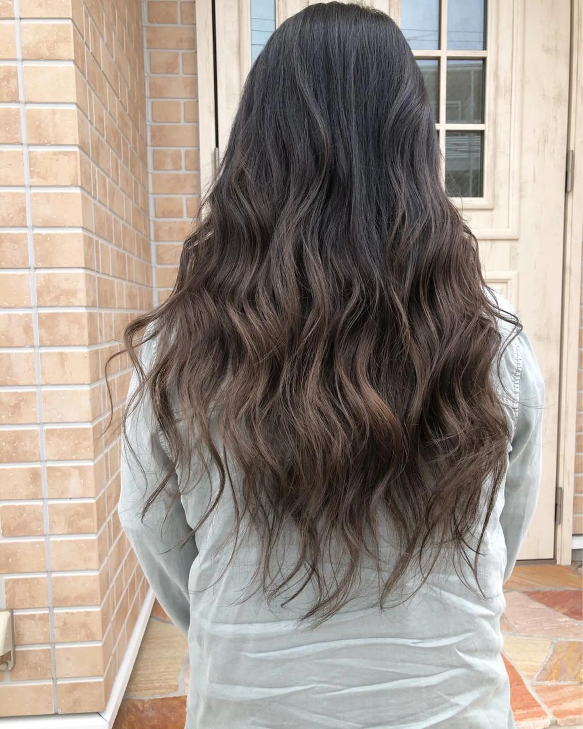 ロング カラー SALOWIN  原宿ash所属・タナカ タクヤのヘアスタイル