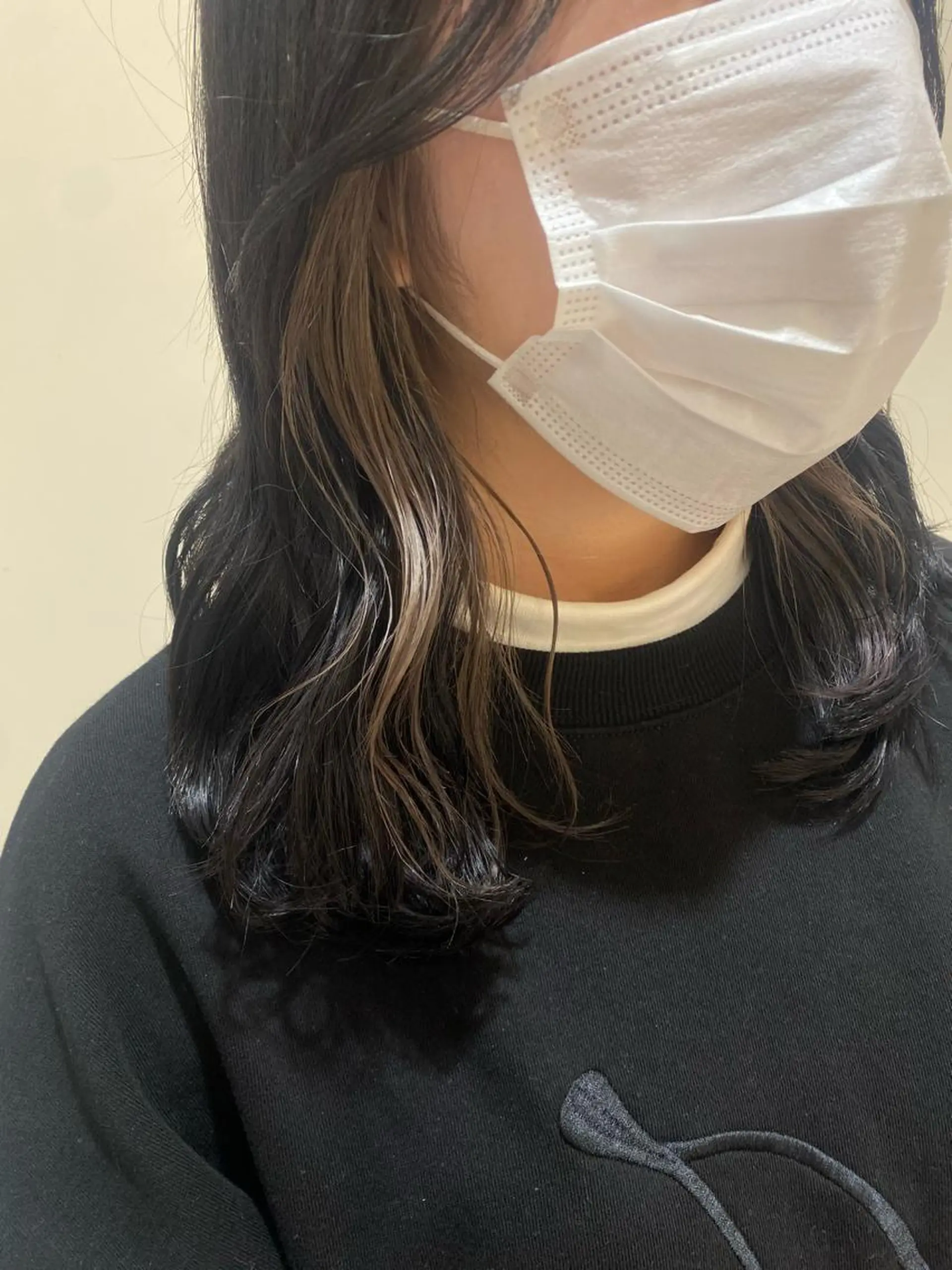 ミディアム 藤原 侑香のヘアスタイル