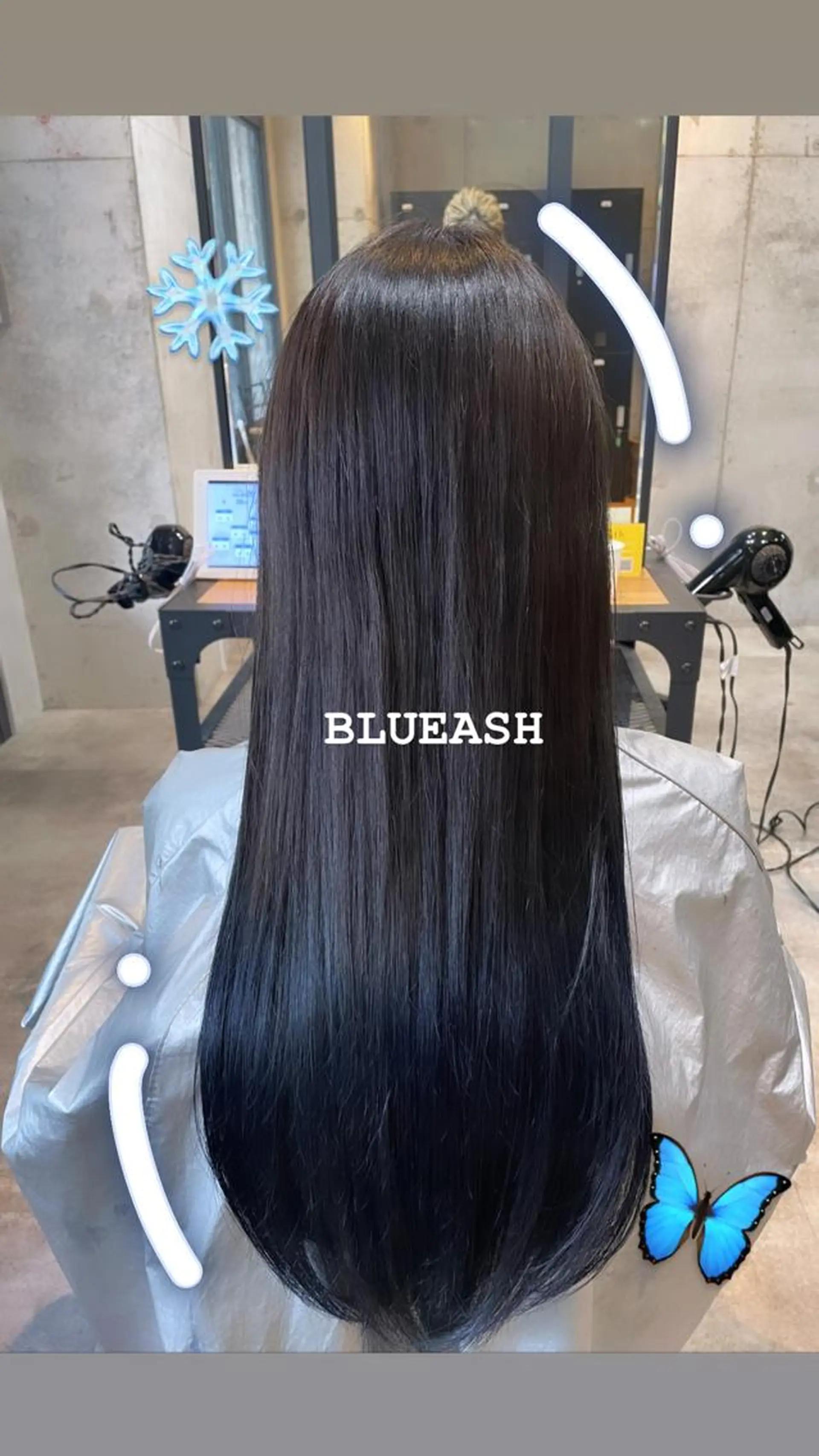 ロング カラー ブリーチ 原 朱音のヘアスタイル