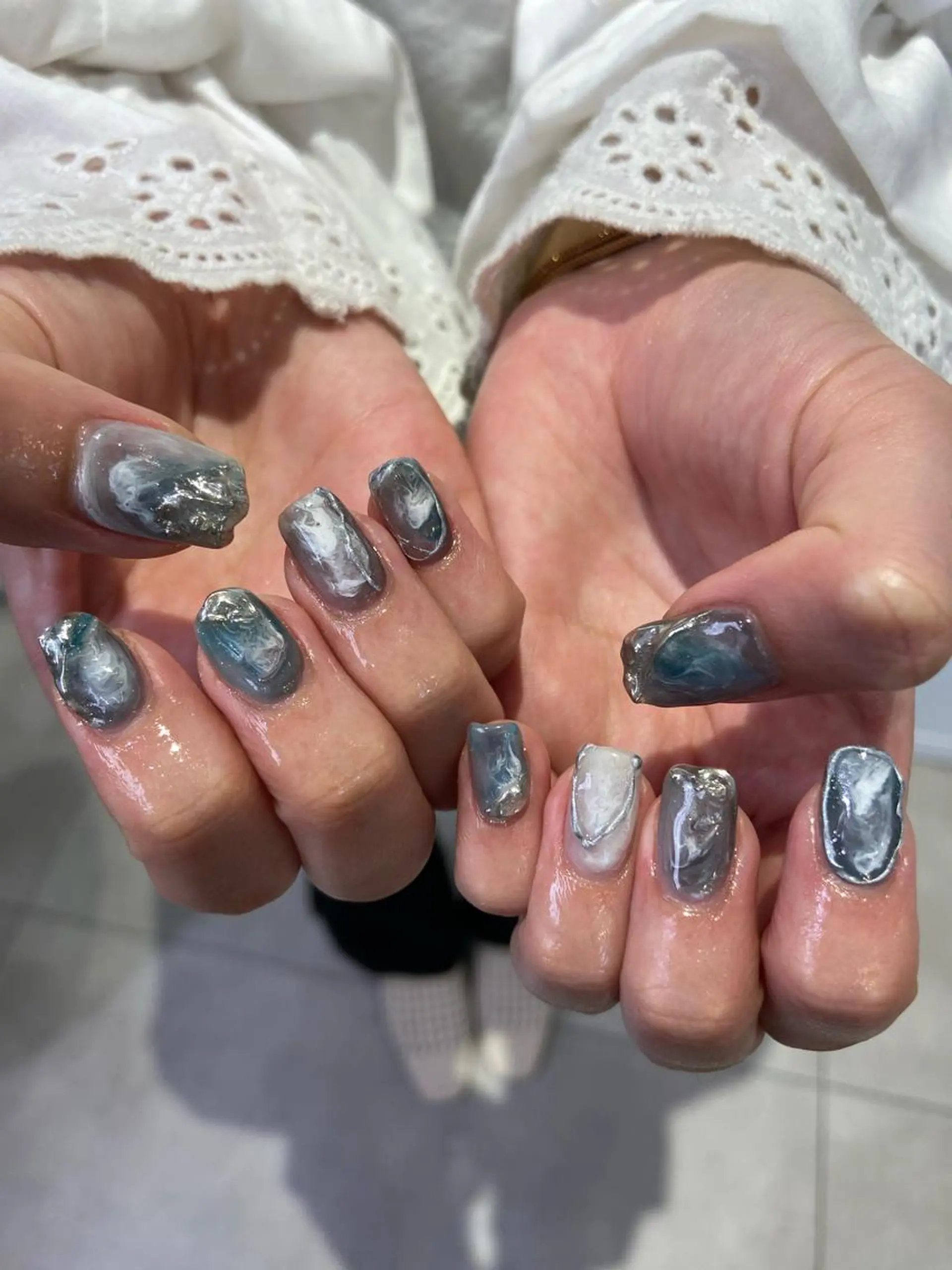 ネイル ハンドネイル 【似合わせ提案】鈴木 舞のネイルデザイン