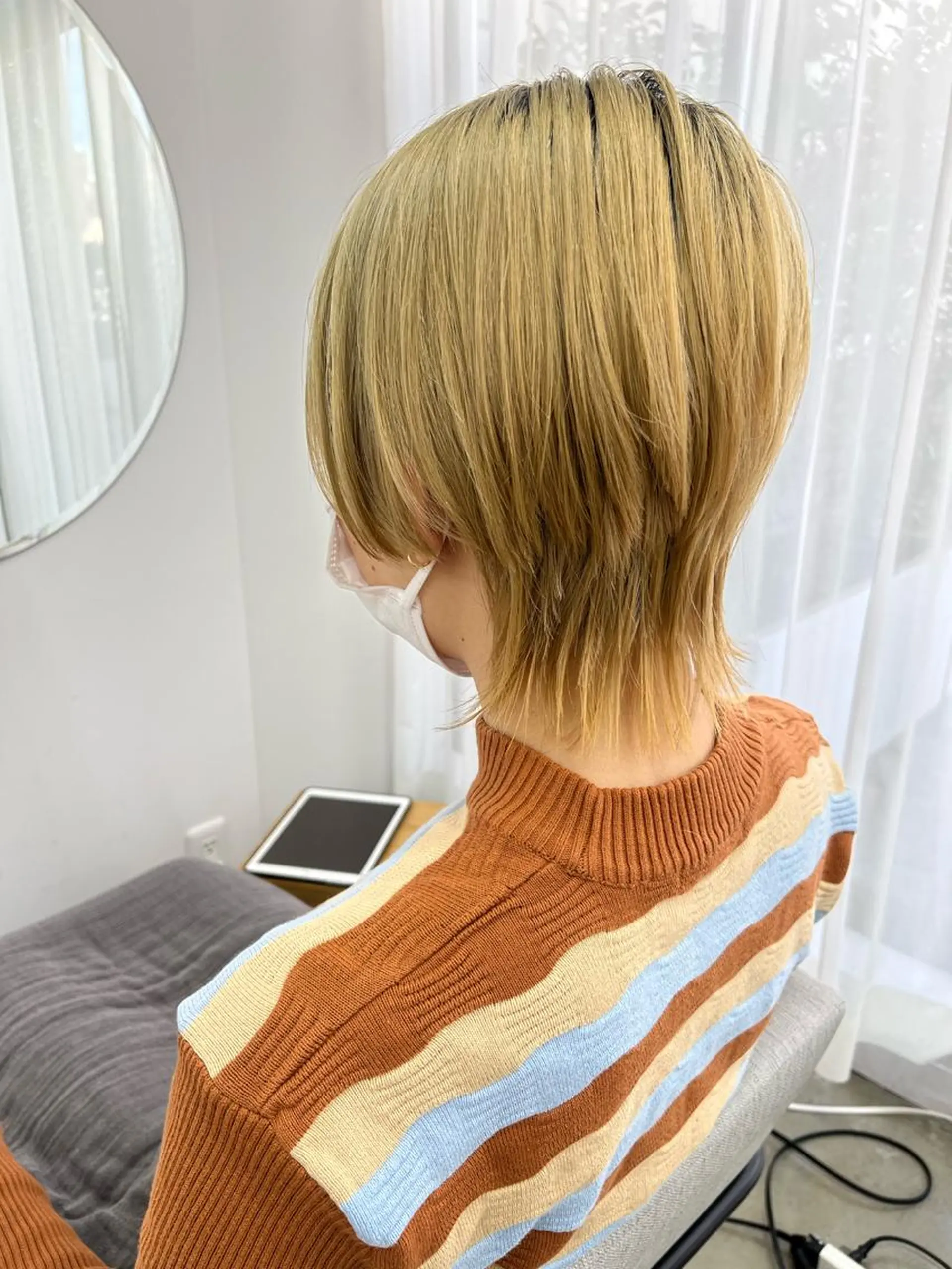 ショート カラー カット ヘアカラー トリートメント ISSIKI所属・⭐️当日OK⭐️ 岩田峻のヘアスタイル