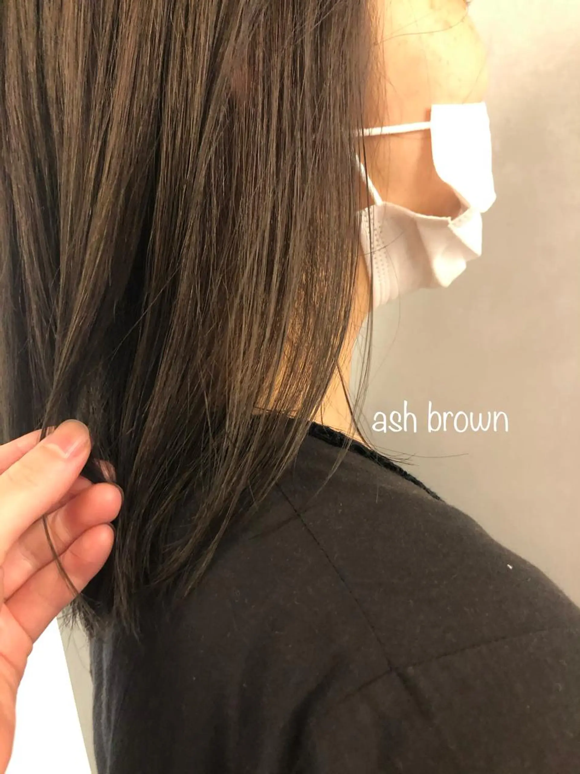 ミディアム カラー パーマ ヘアアレンジ 🌿AMANE🌿 sakiのヘアスタイル