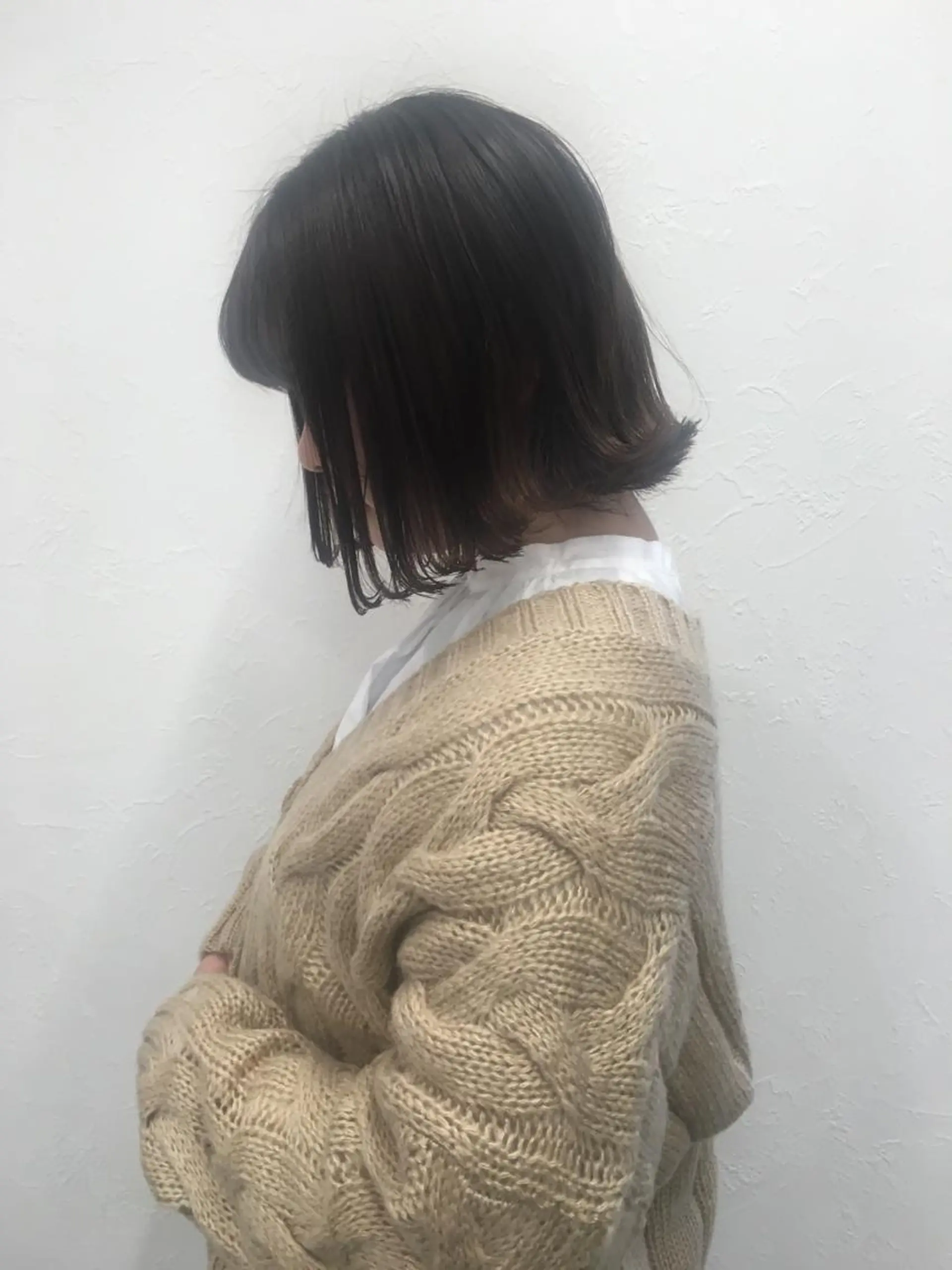 ショート 切りっぱなしボブ ボブ カット 2nd所属・🤍2nd🤍田所 美希のヘアスタイル