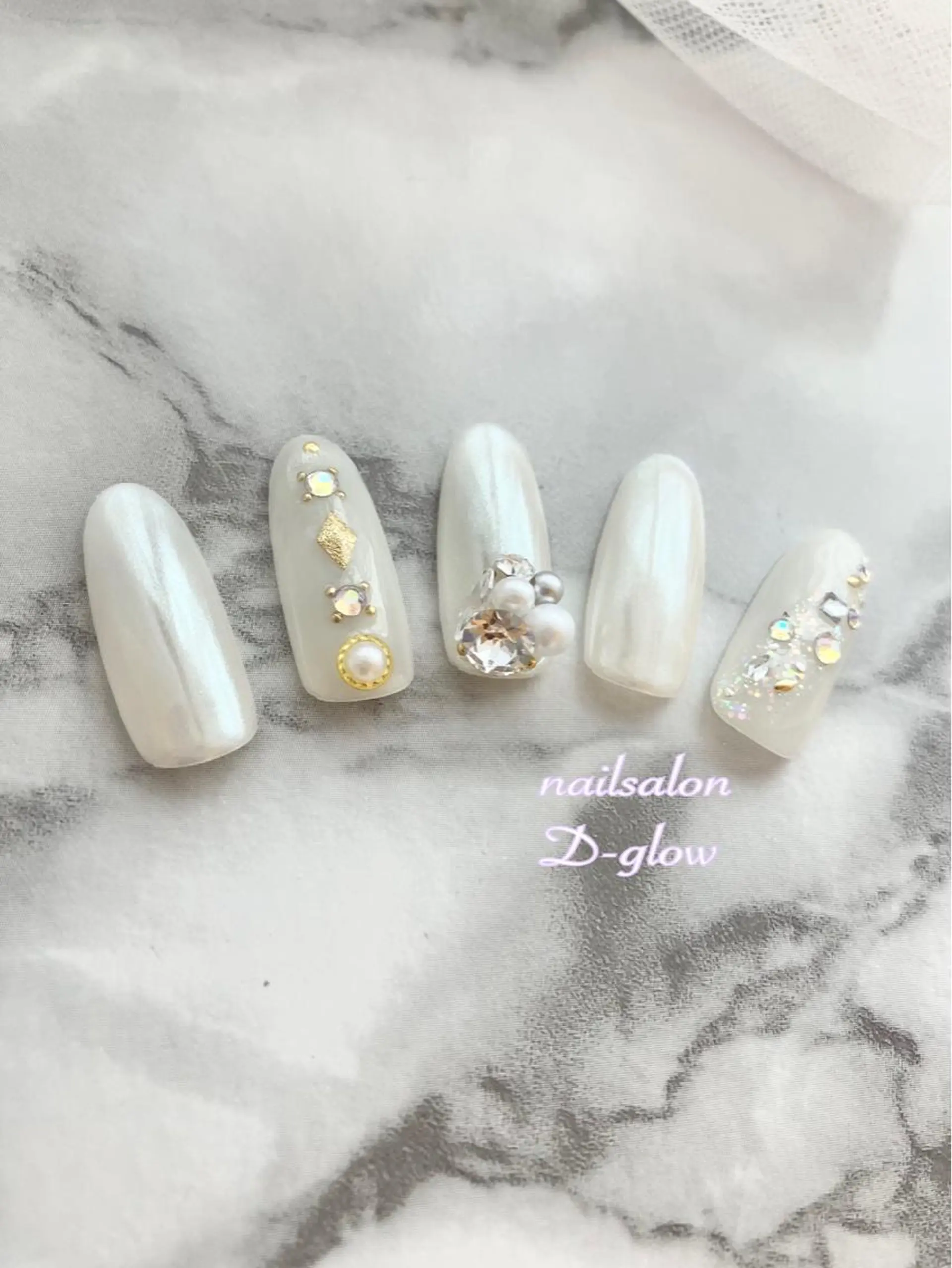 ネイル ハンドネイル ネイルサロン D-glowのネイルデザイン