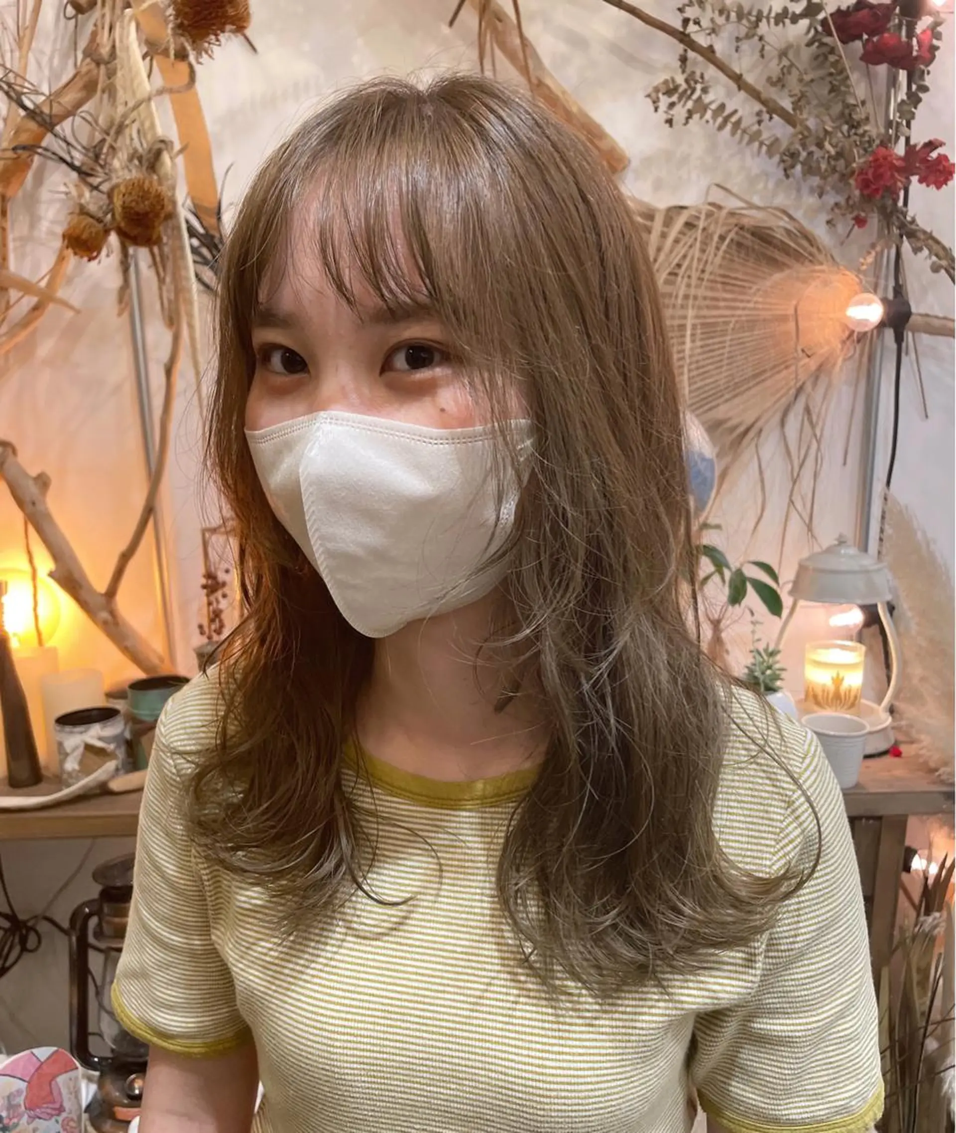 ロング カラー ベージュカラー カット ヘアカラー volta∞knot所属・狩野 羅夢のヘアスタイル