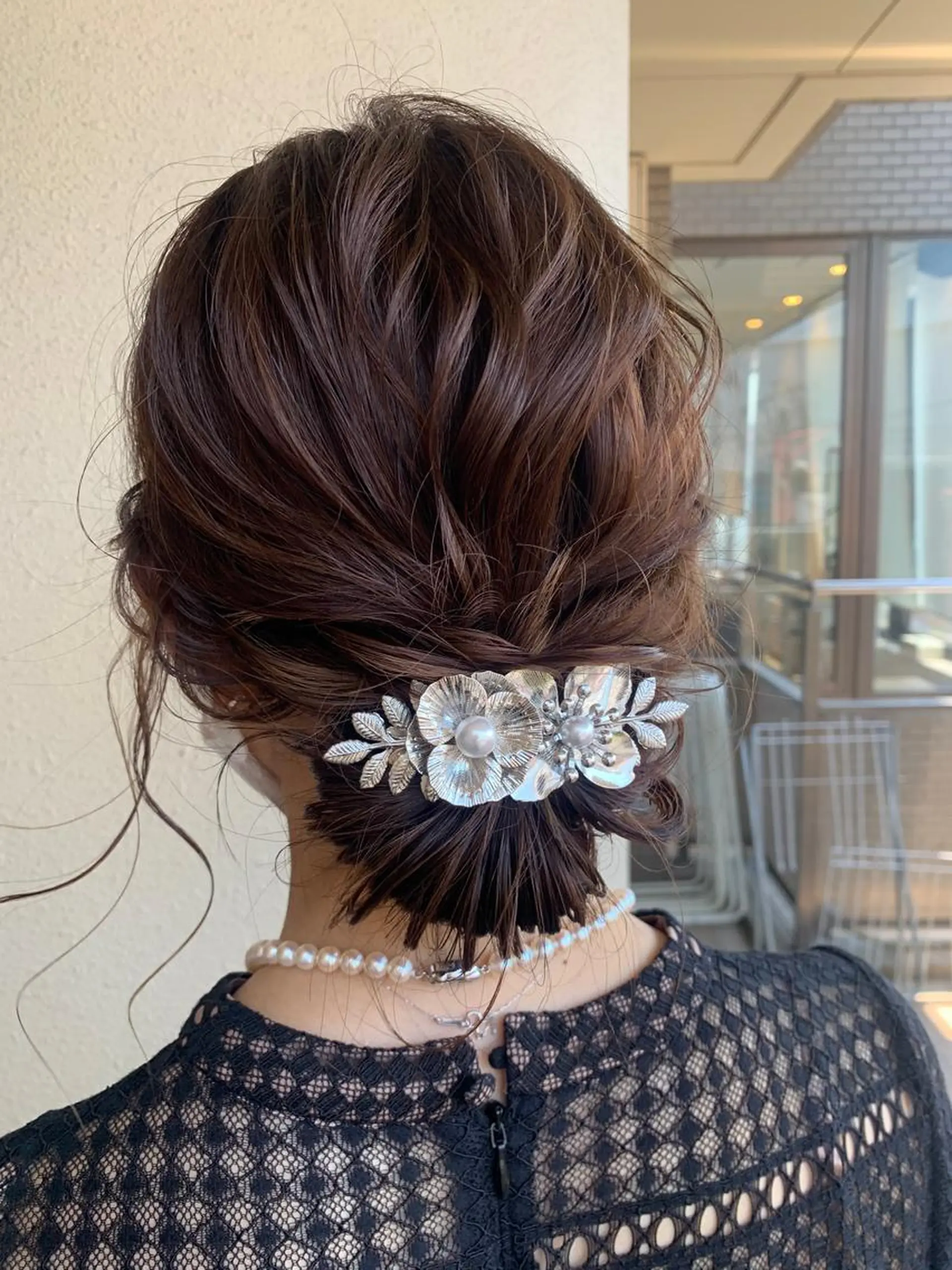 ミディアム ヘアアレンジ regalo 森重ユウのヘアスタイル