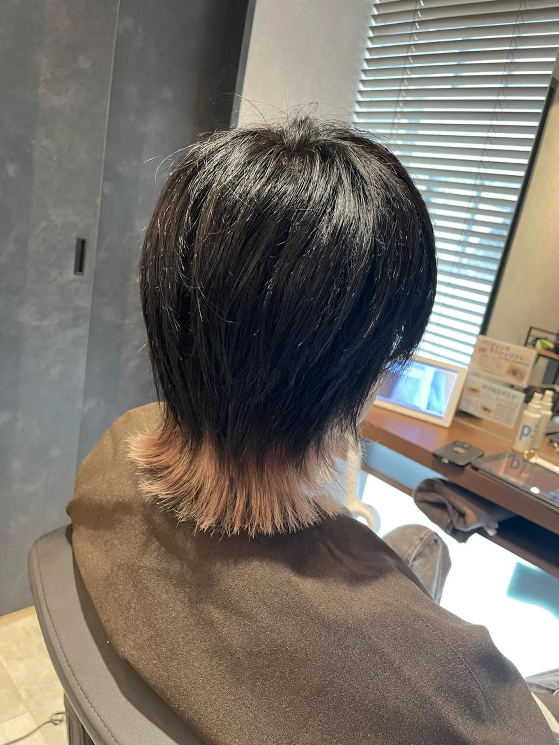 ミディアム メンズ 宮下 弦也のヘアスタイル